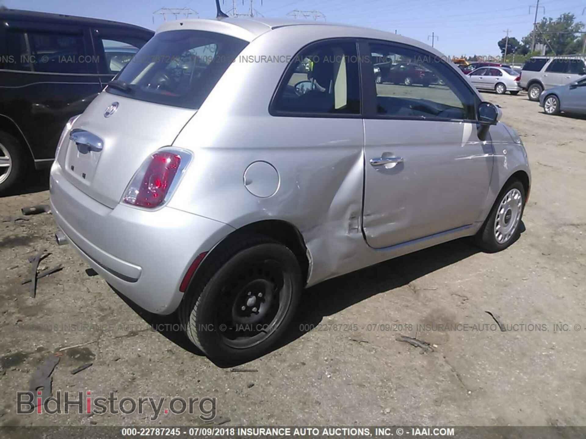 2013 Fiat 500 - VIN: 3C3CFFAR9DT544604 - Фото 4