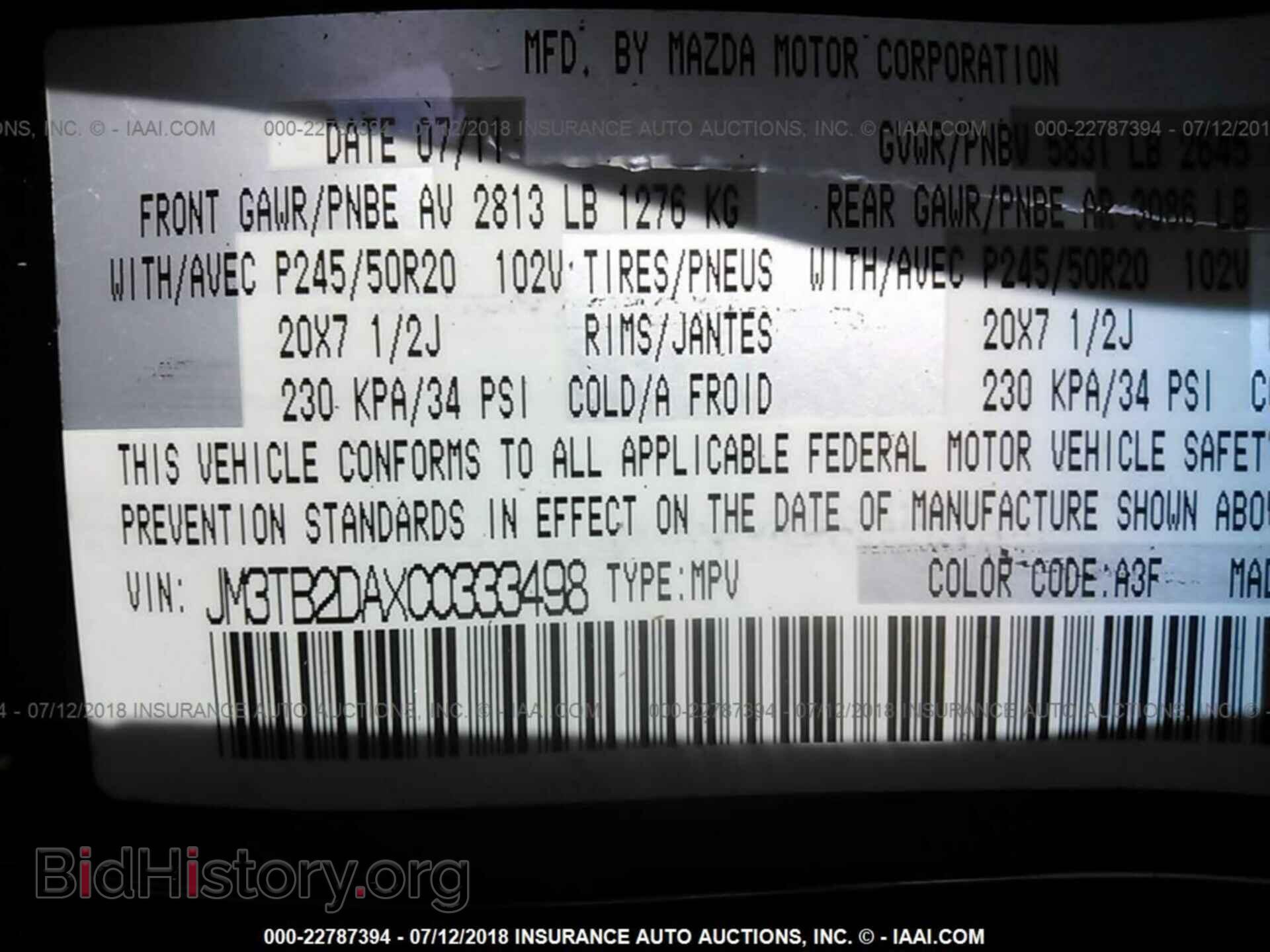 2012 Mazda Cx-9 - VIN: JM3TB2DAXC0333498 - Photo 9