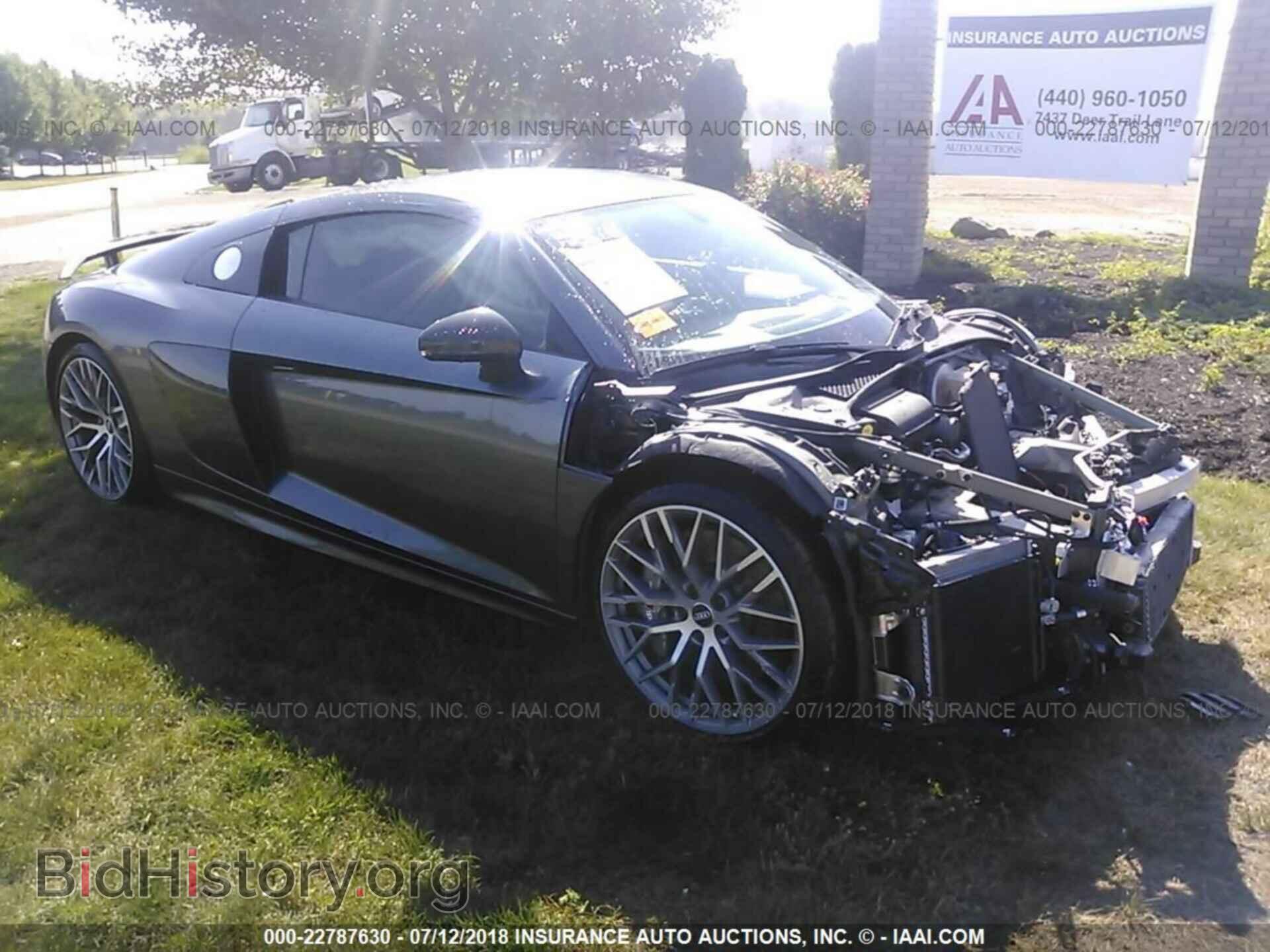 Photo WUAKBAFX1H7902160 - Audi R8 2017