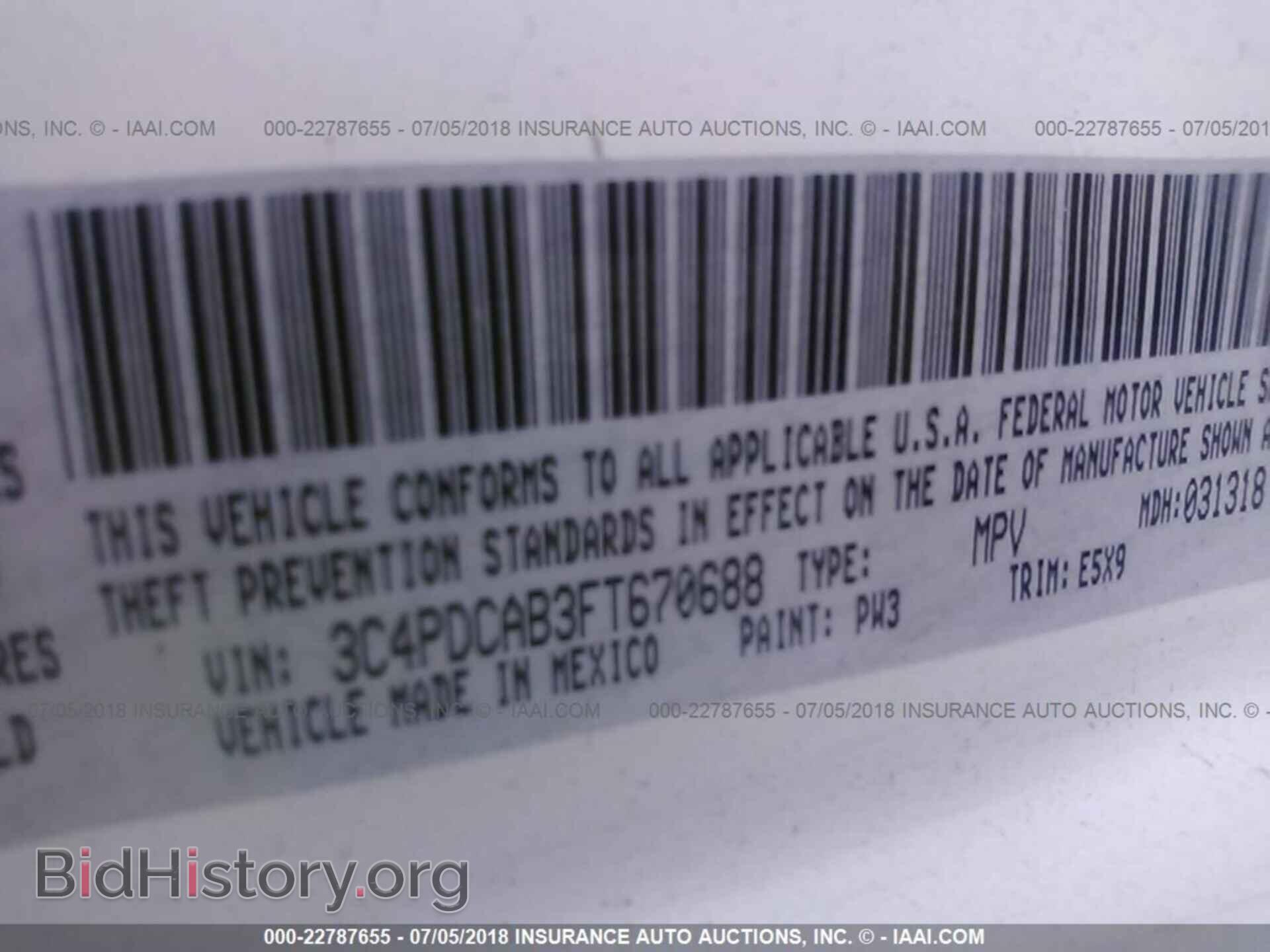 2015 Dodge Journey - VIN: 3C4PDCAB3FT670688 - Photo 9