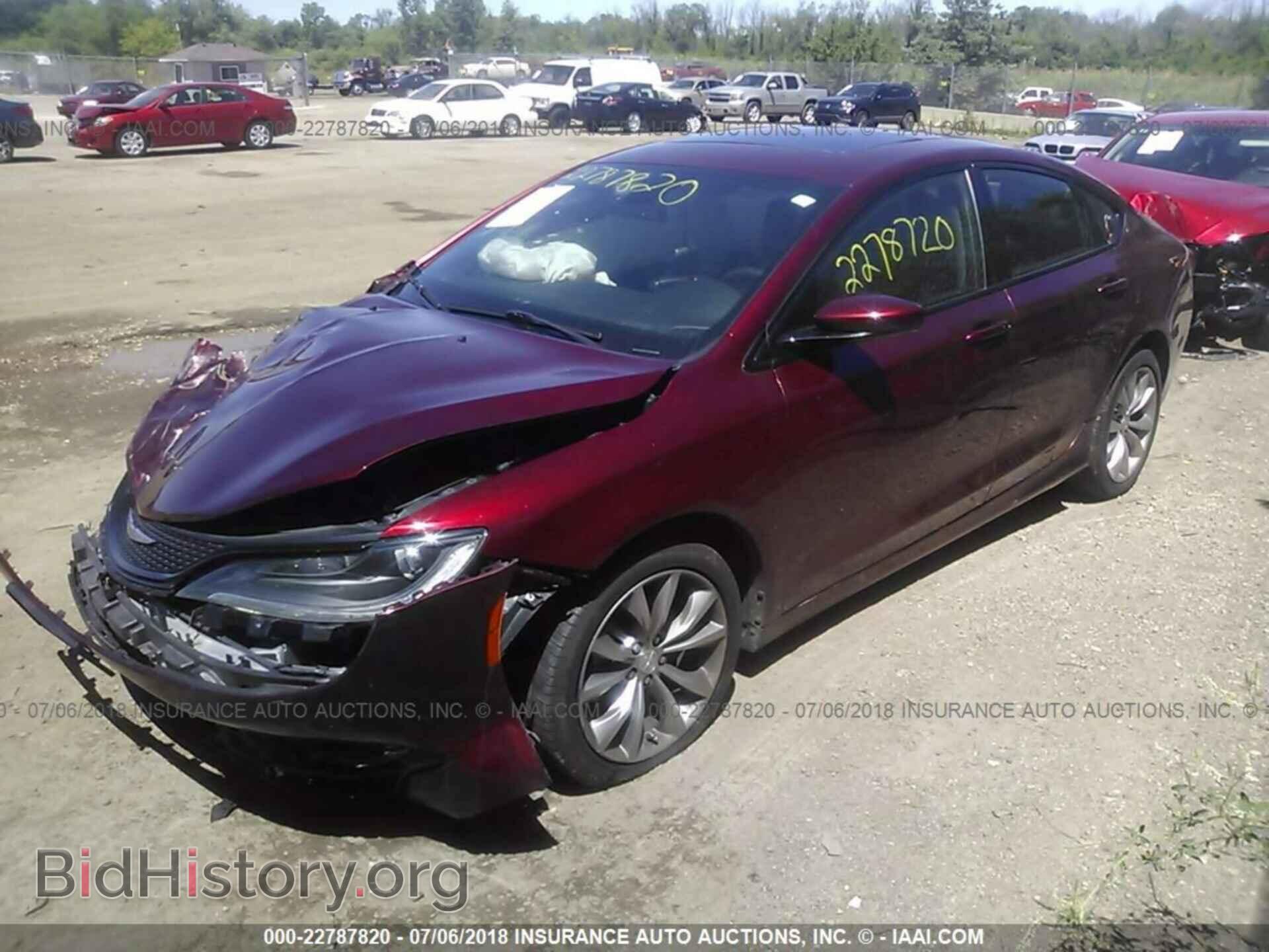 2015 Chrysler 200 - VIN: 1C3CCCBBXFN534501 - Фото 2