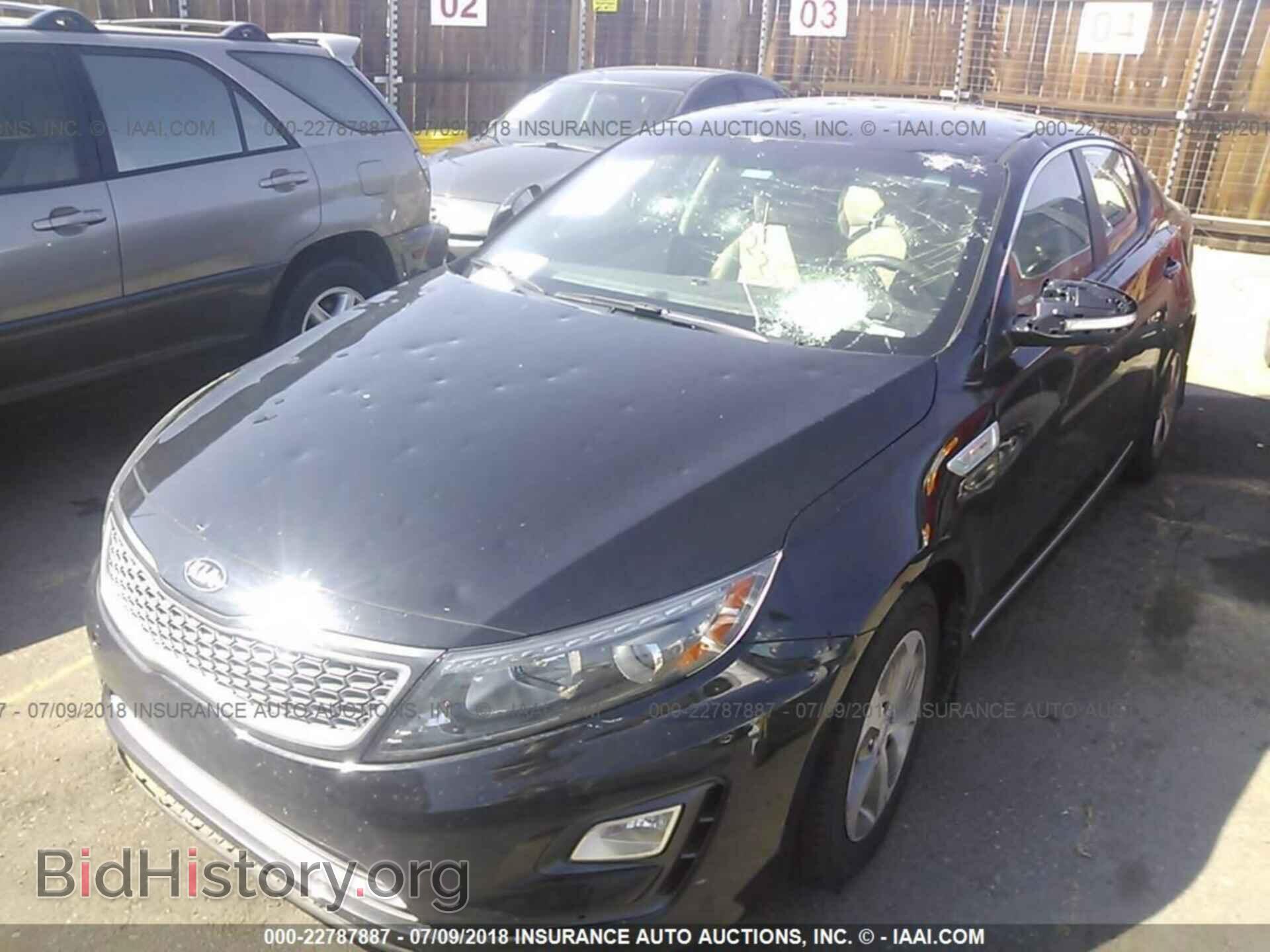 2014 Kia Optima - VIN: KNAGM4AD2E5073776 - Фото 2