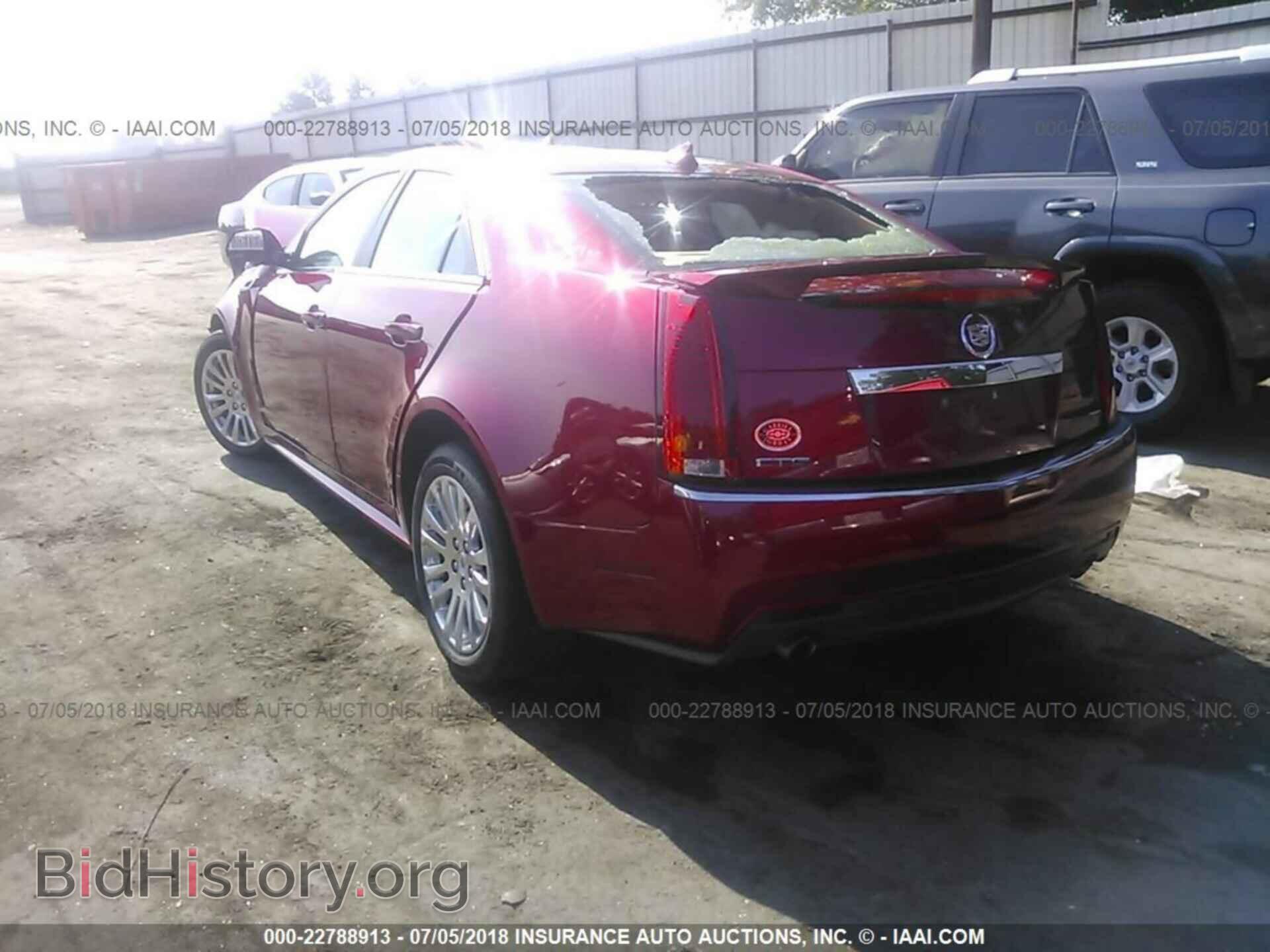 2012 Cadillac Cts - VIN: 1G6DK5E32C0116772 - Фото 3