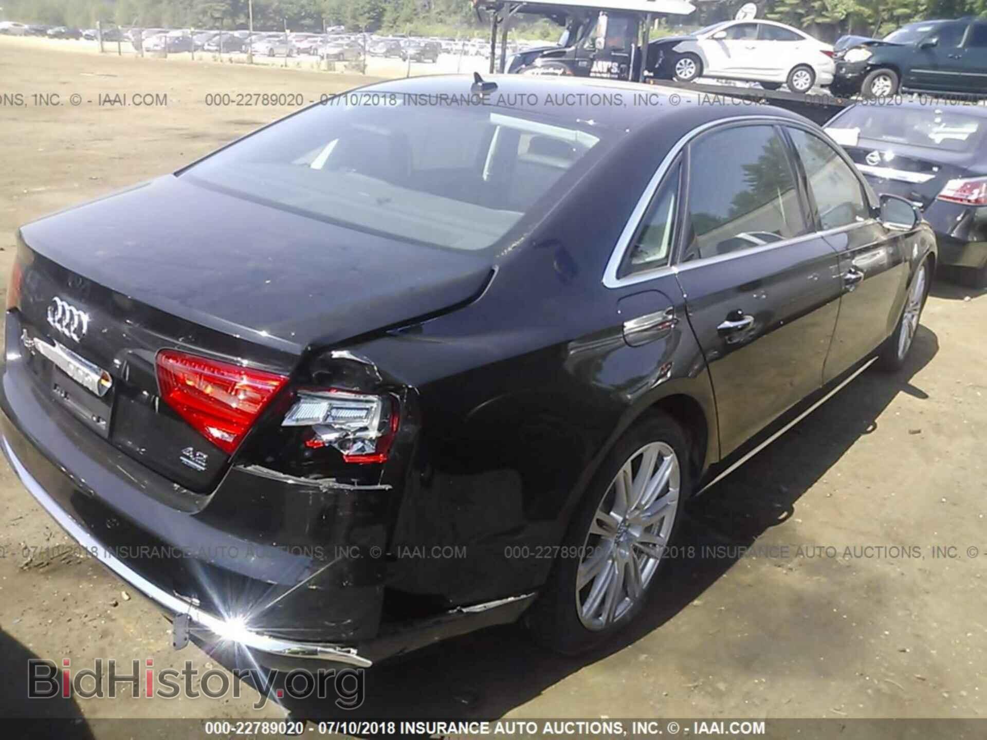 2011 AUDI A8 - VIN: WAURVAFD5BN012995 - Фото 4