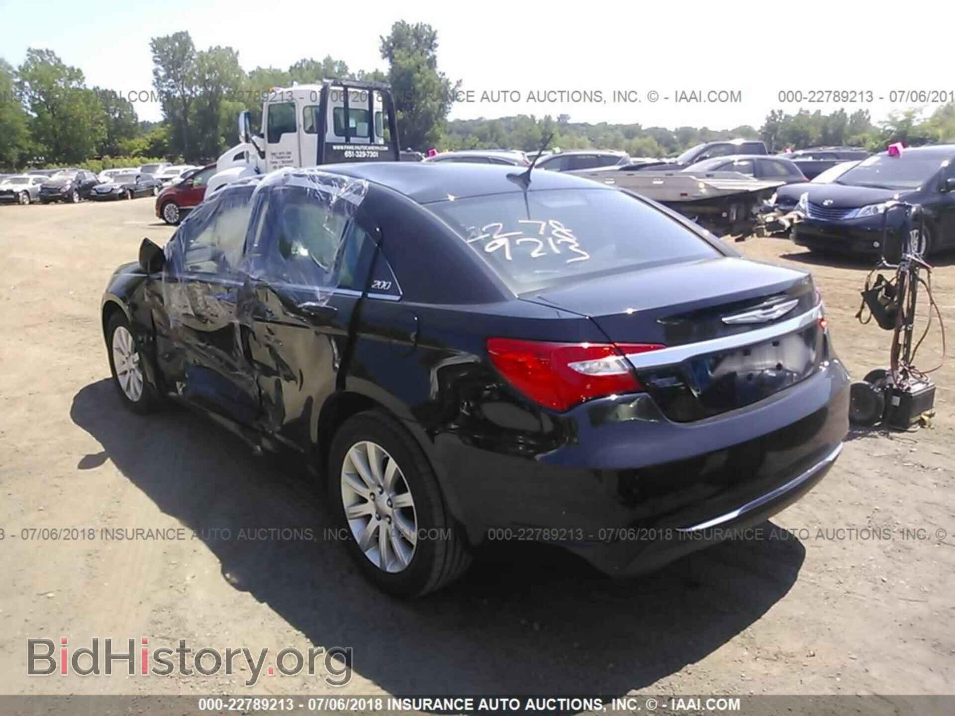 2012 Chrysler 200 - VIN: 1C3CCBBBXCN300381 - Фото 3