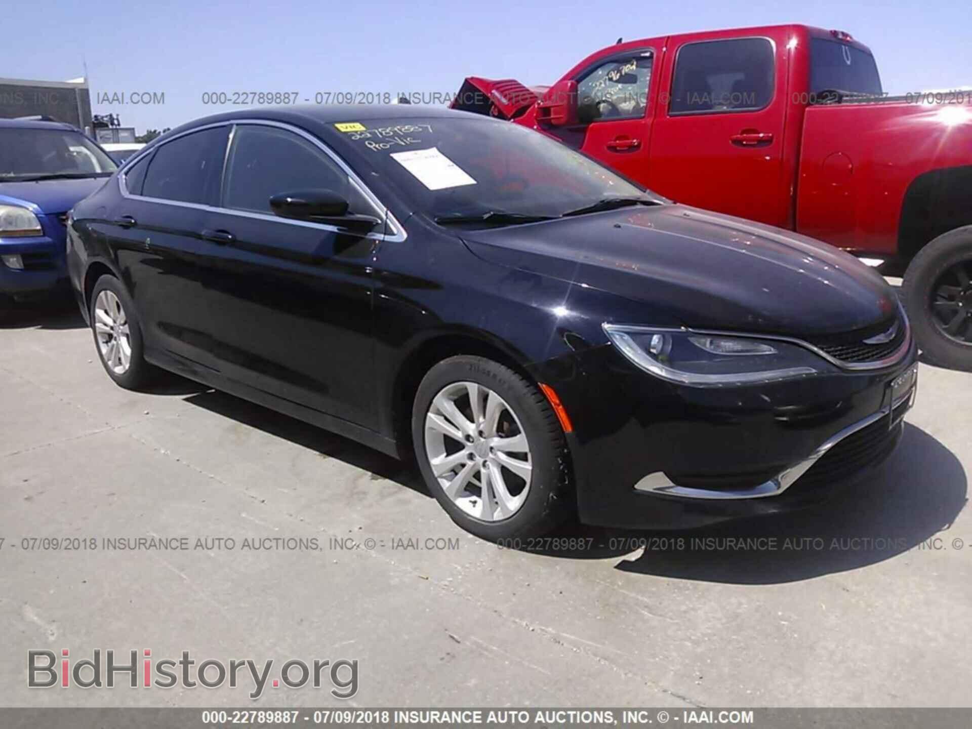 Photo 1C3CCCAB2FN503986 - Chrysler 200 2015