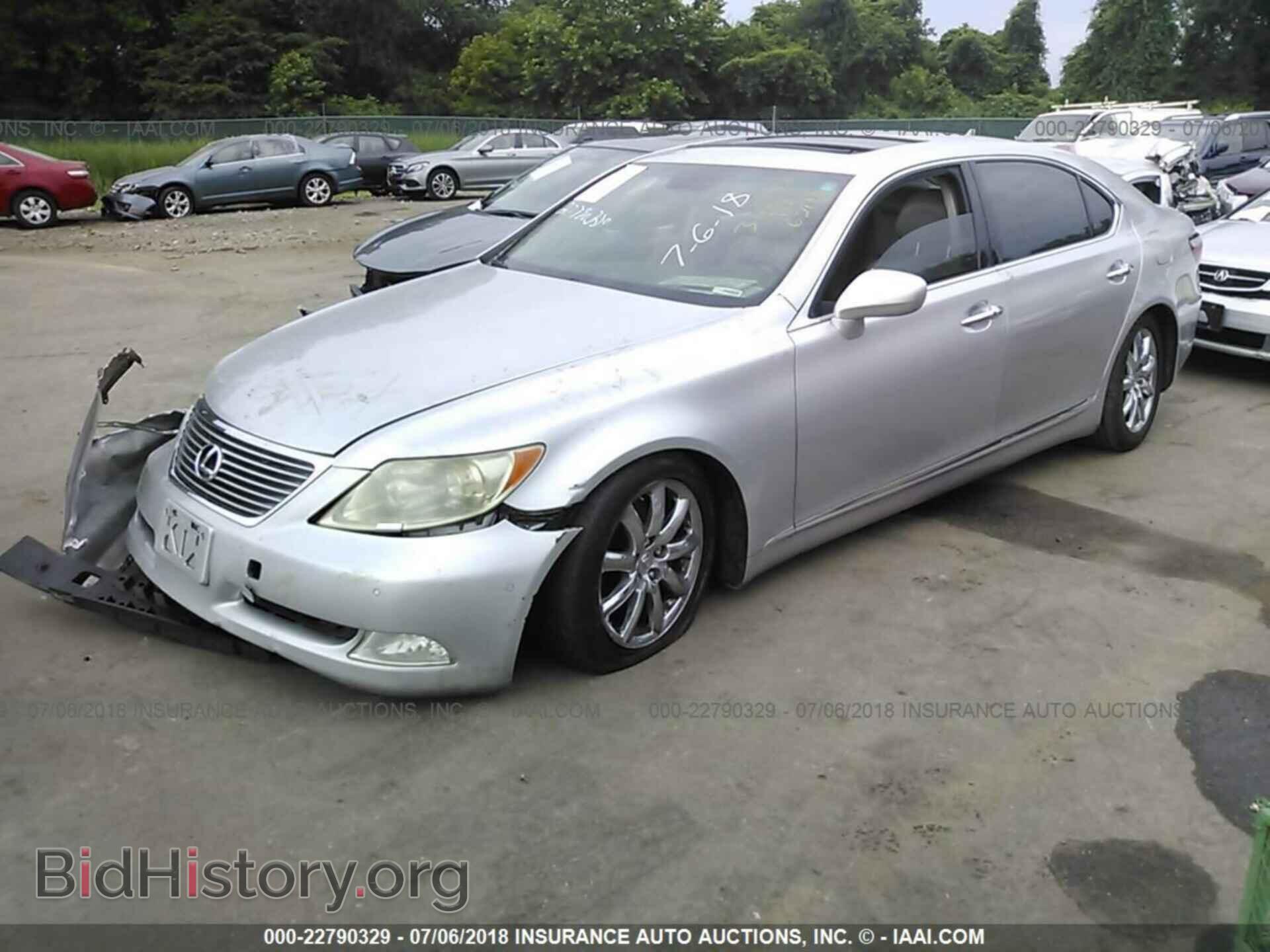 2007 LEXUS LS - VIN: JTHGL46F175011187 - Фото 2