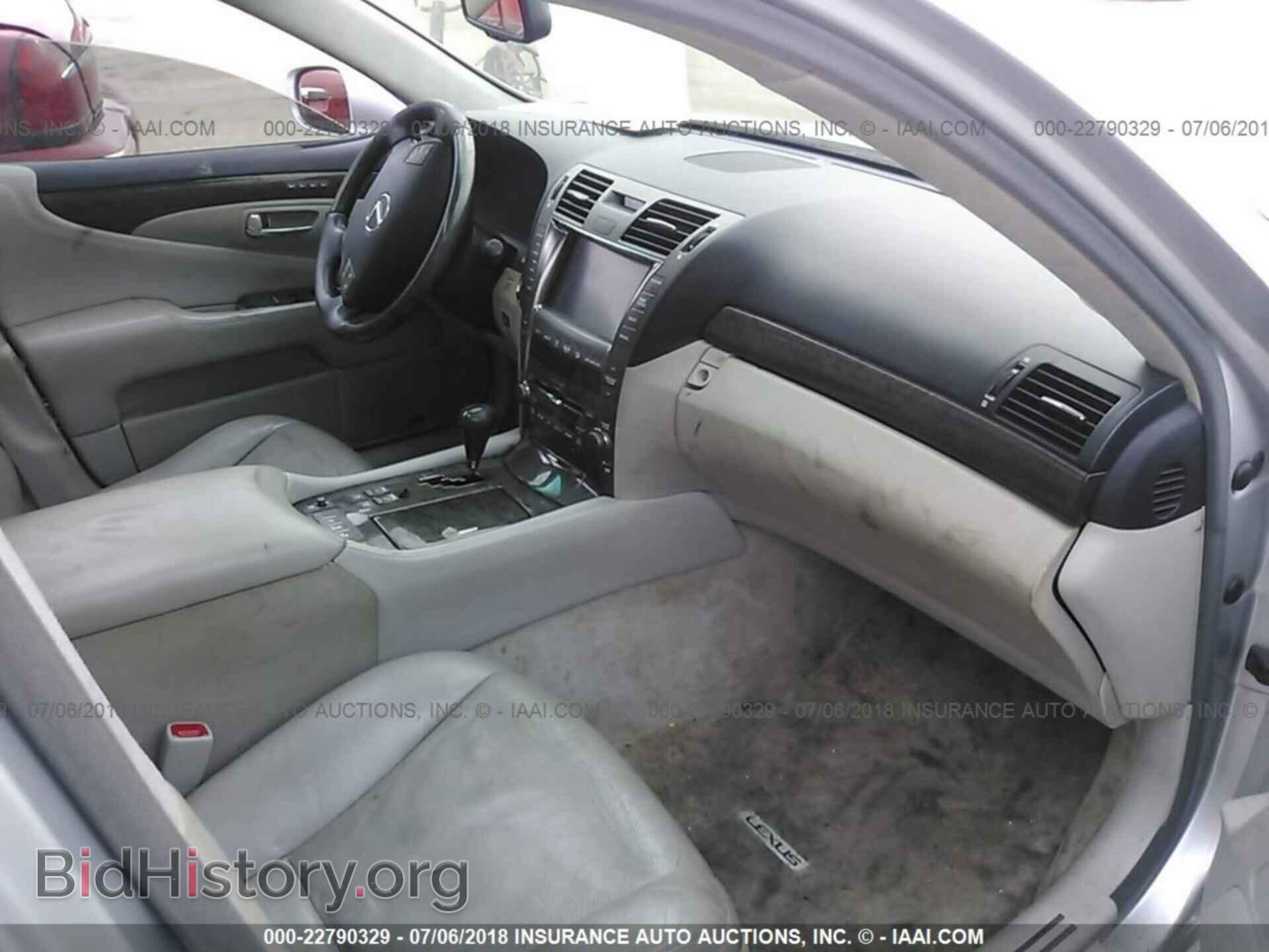 2007 LEXUS LS - VIN: JTHGL46F175011187 - Фото 5