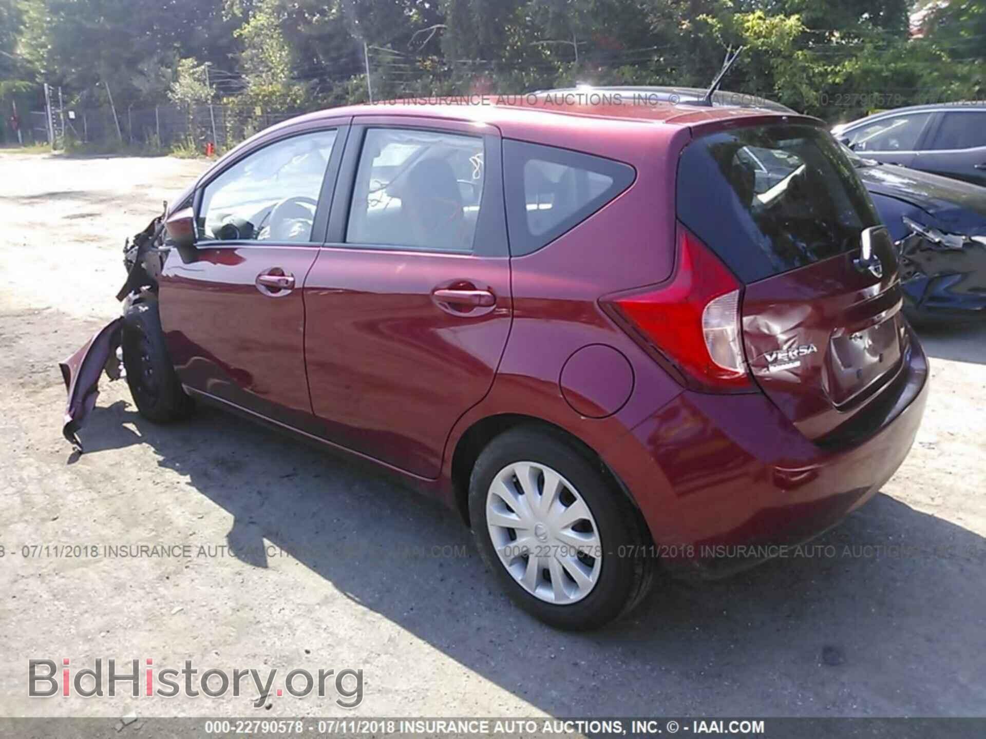 2016 Nissan Versa note - VIN: 3N1CE2CP5GL352607 - Фото 3