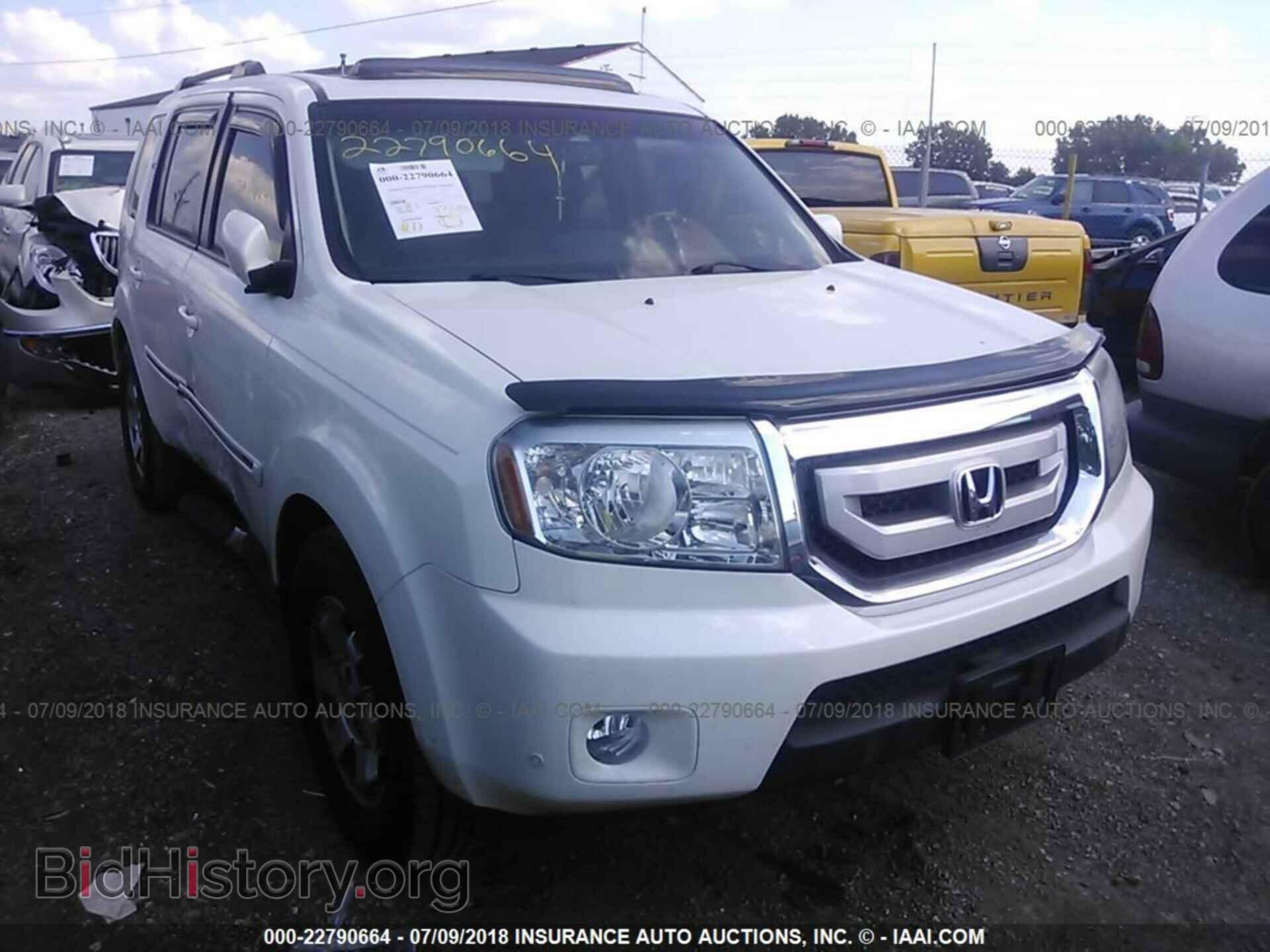 Фотография 5FNYF3H96BB029948 - Honda Pilot 2011