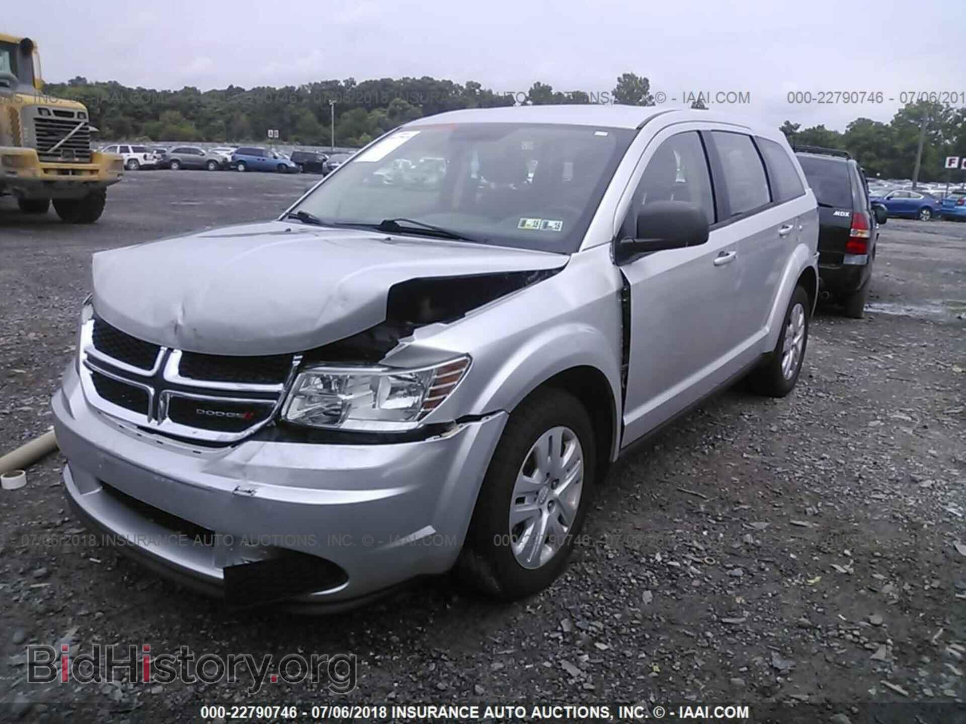 2014 Dodge Journey - VIN: 3C4PDCAB8ET227922 - Фото 2
