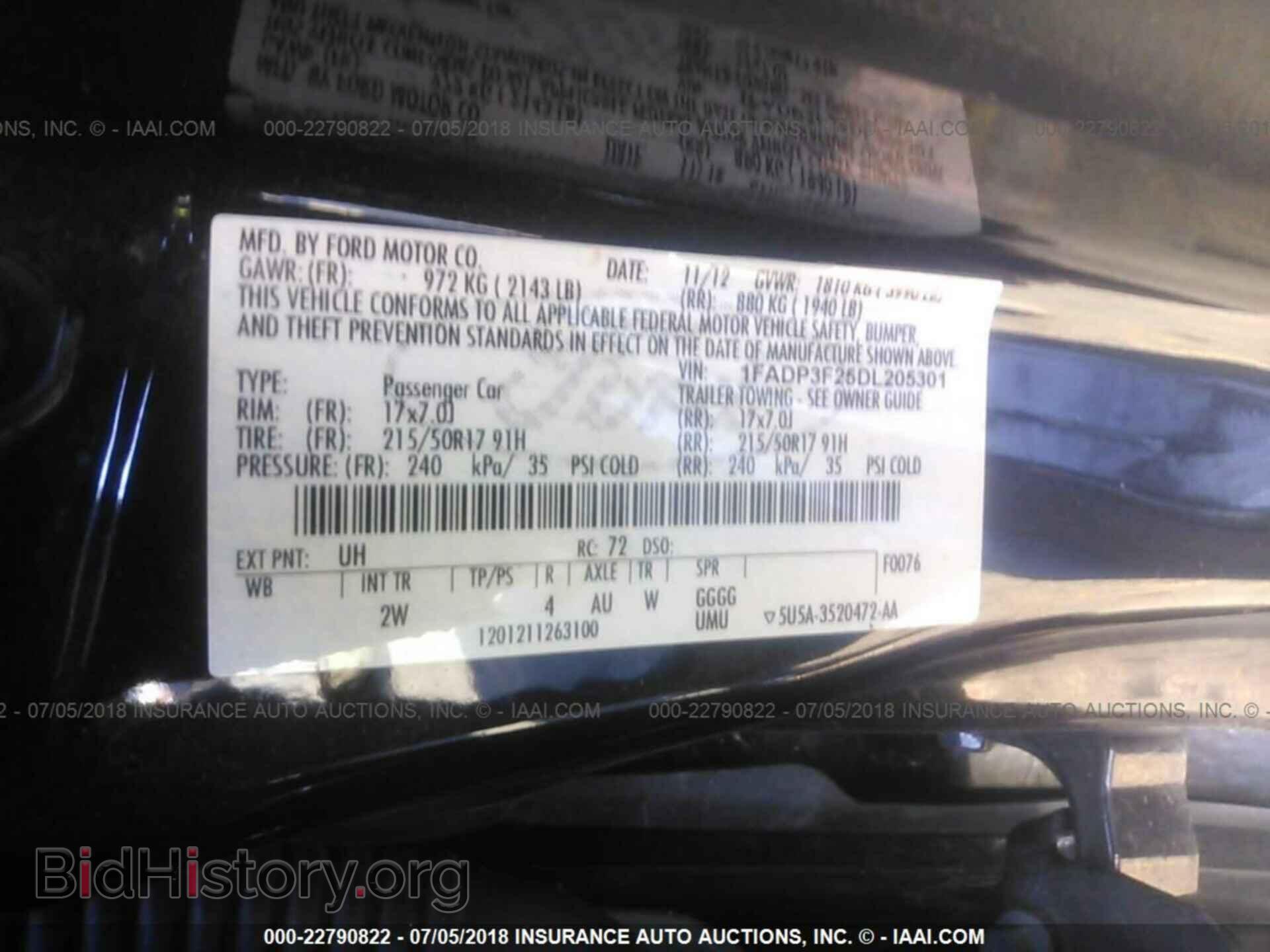 2013 Ford Focus - VIN: 1FADP3F25DL205301 - Photo 9