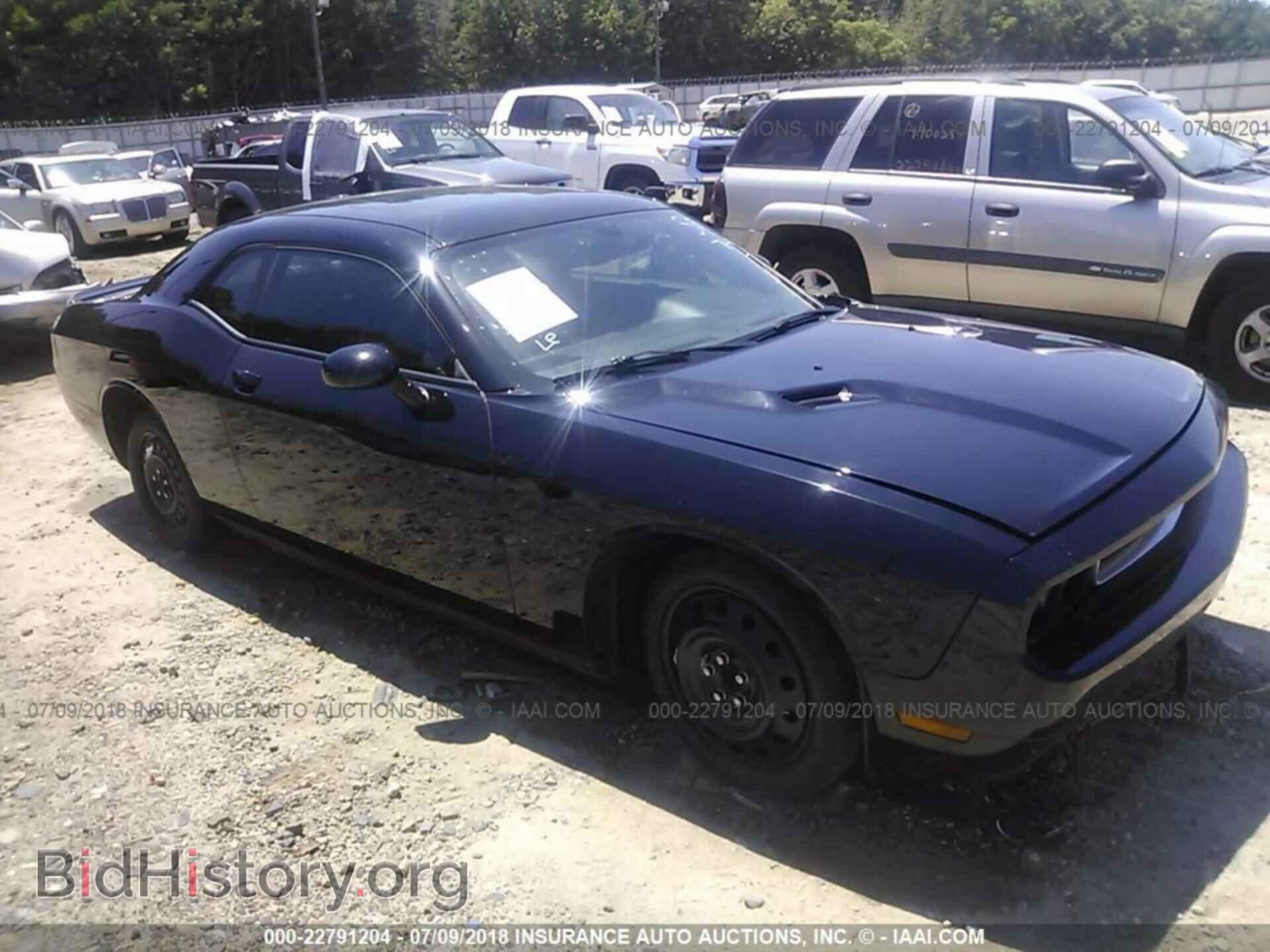 Photo 2C3CDYAG2CH110614 - Dodge Challenger 2012