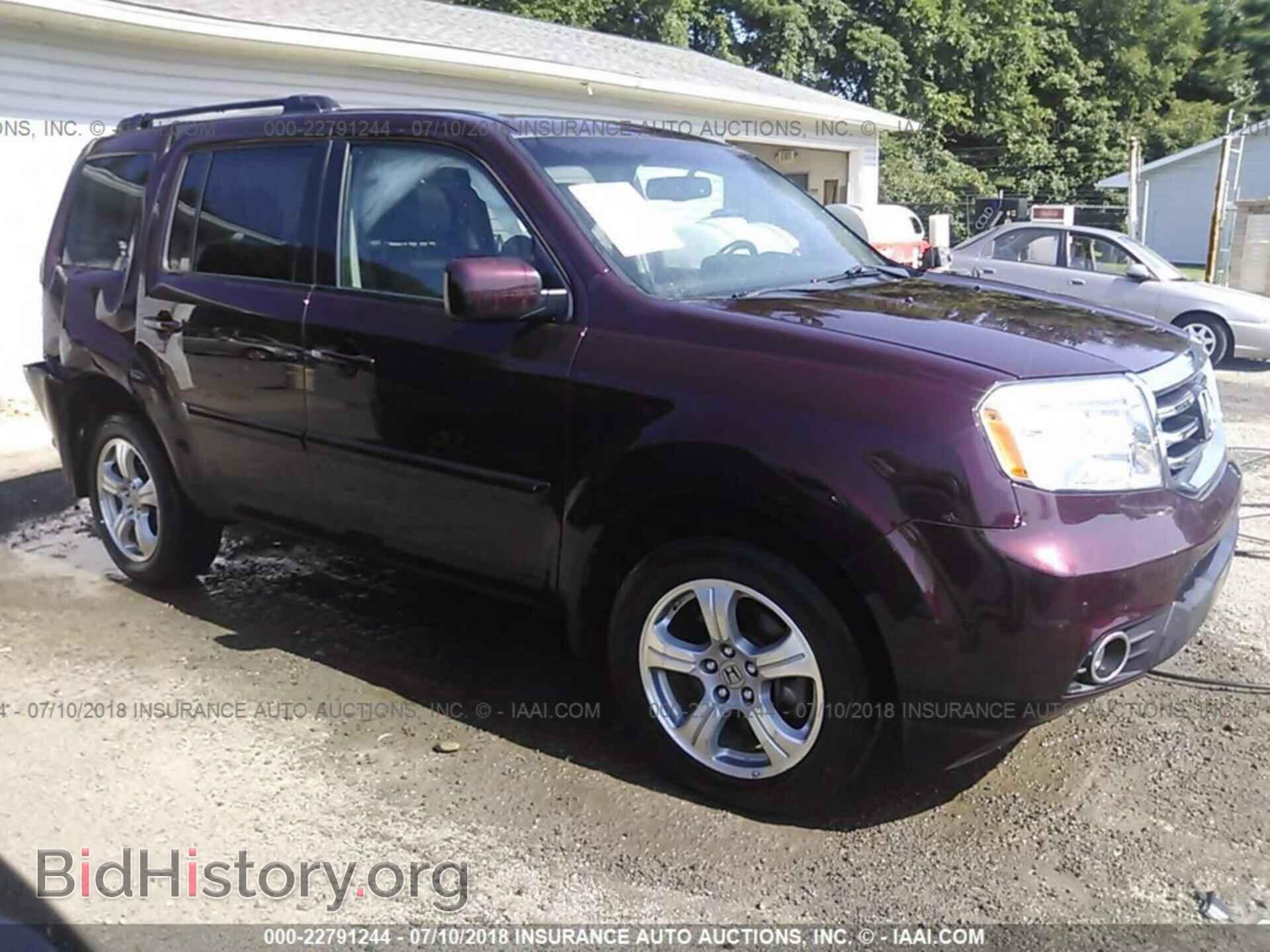 Фотография 5FNYF4H53EB056757 - Honda Pilot 2014