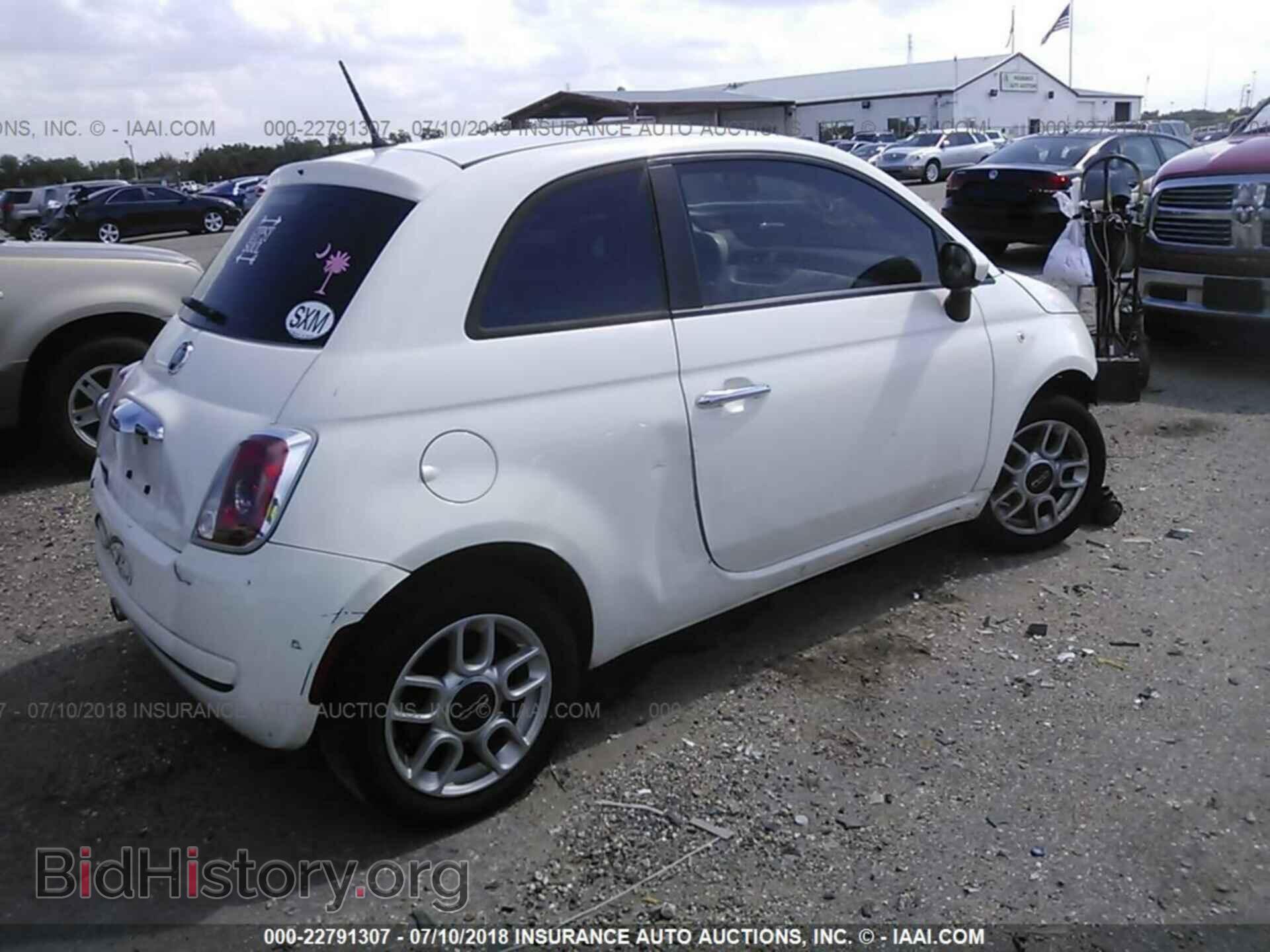 2012 Fiat 500 - VIN: 3C3CFFAR0CT384630 - Фото 4