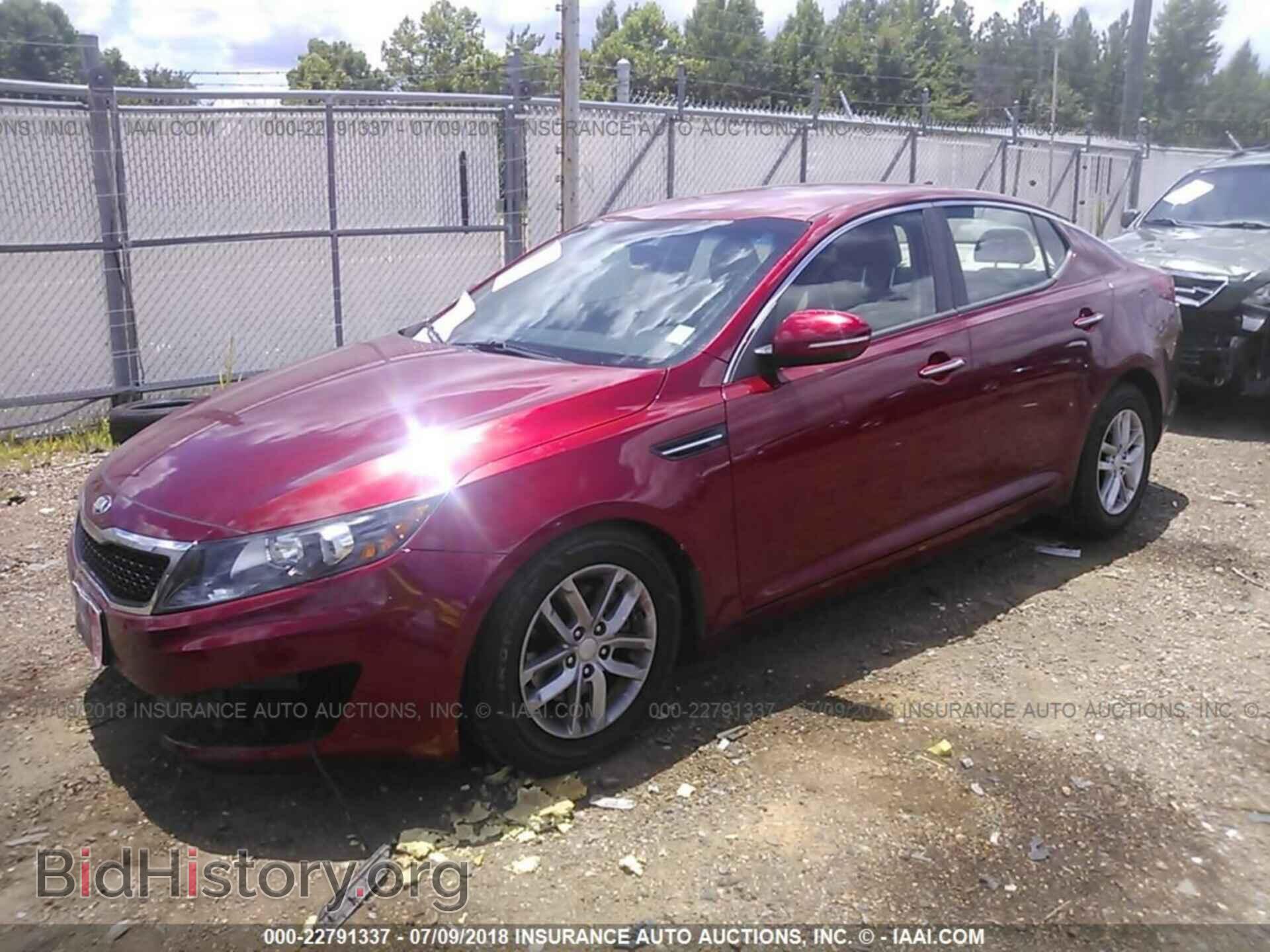 2013 Kia Optima - VIN: 5XXGM4A70DG112386 - Фото 2