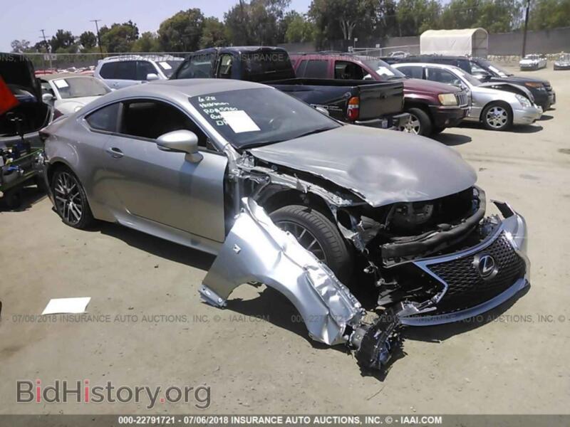 2017 Lexus RC (VIN JTHHA5BC6H5006242) — photo 1 of 10, IAAI, damage: front end