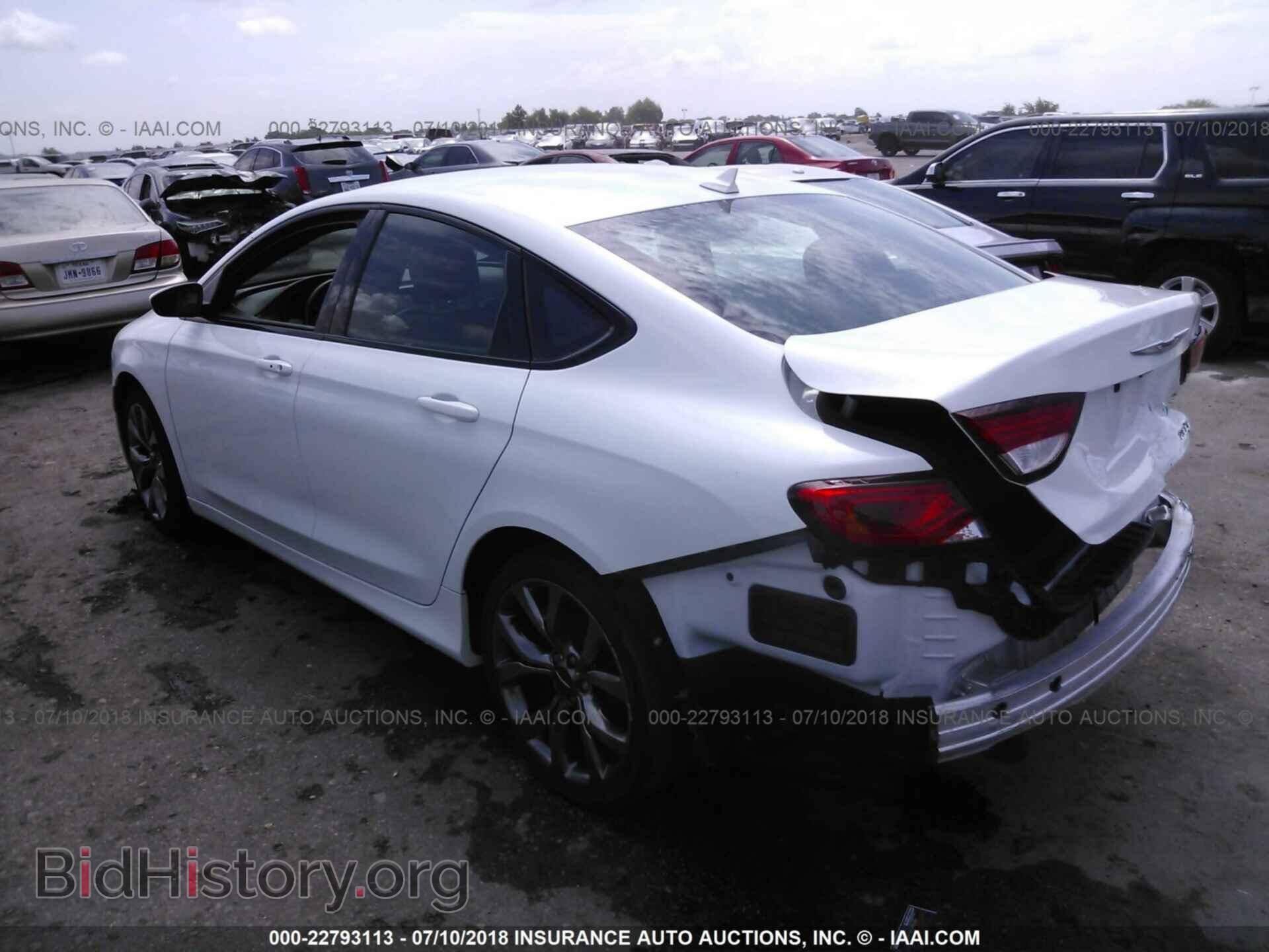 2016 Chrysler 200 - VIN: 1C3CCCBB7GN100828 - Фото 3