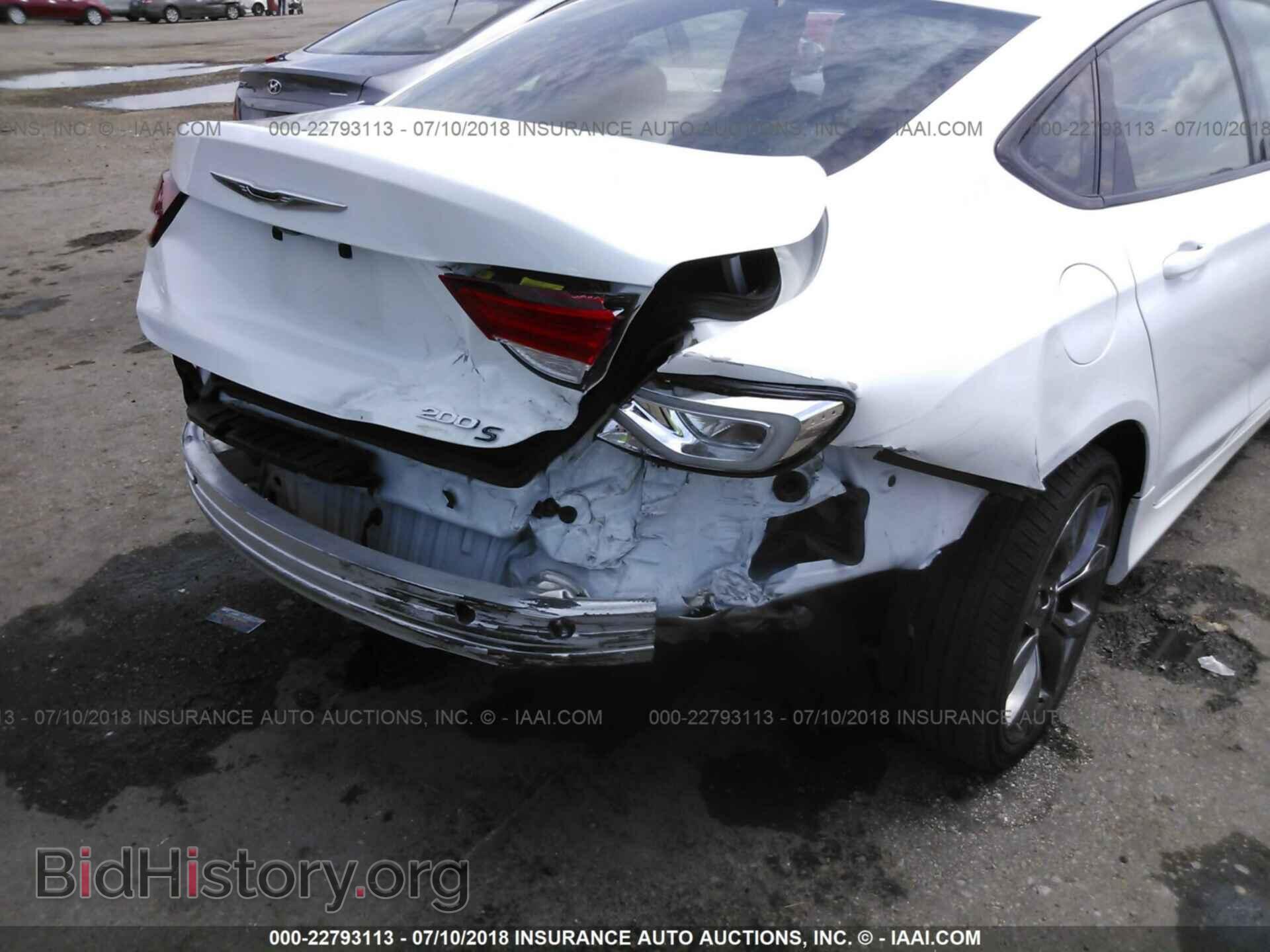 2016 Chrysler 200 - VIN: 1C3CCCBB7GN100828 - Фото 6