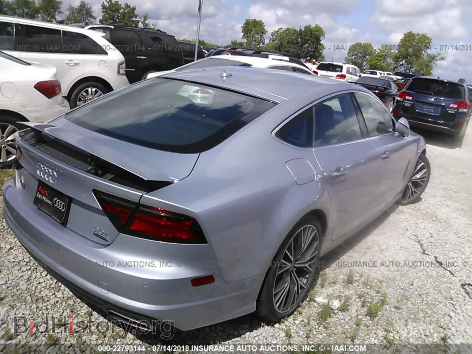 2016 Audi A7 - VIN: WAU2GAFC8GN055429 - Фото 4
