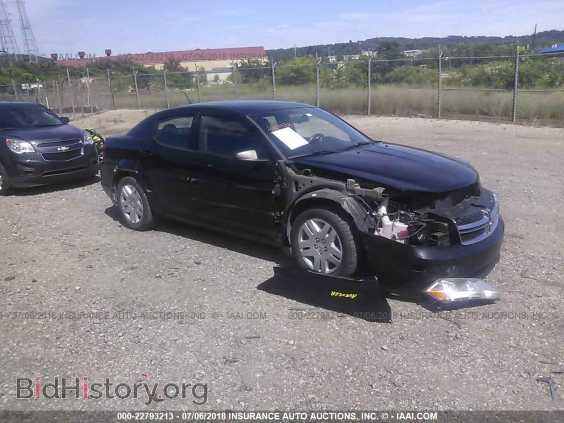 Photo 1C3CDZAB3CN310600 - Dodge Avenger 2012
