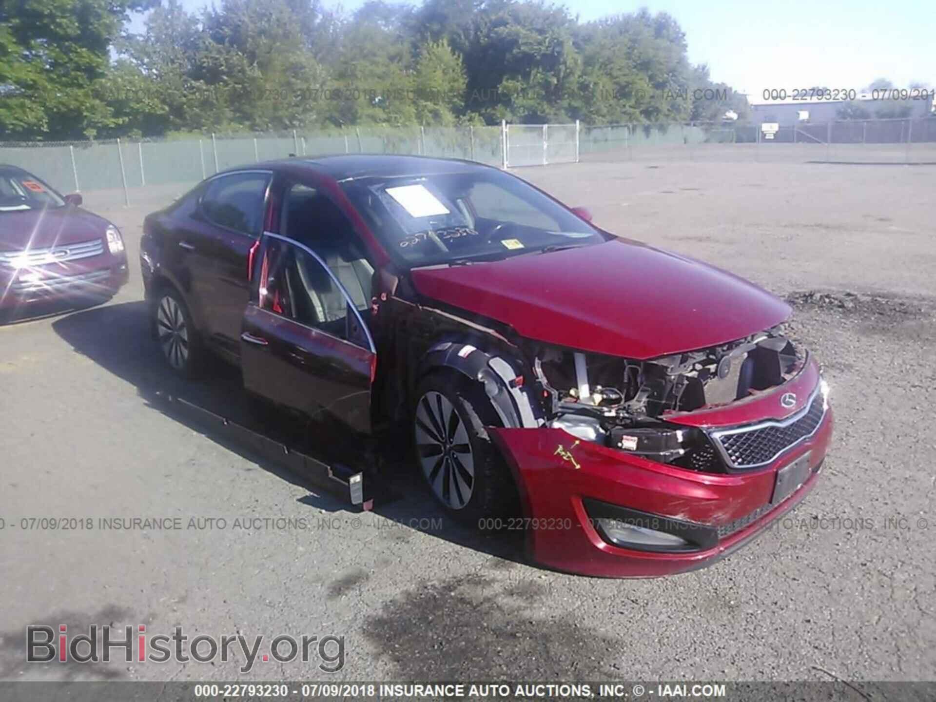 Фотография 5XXGR4A66CG009187 - Kia Optima 2012