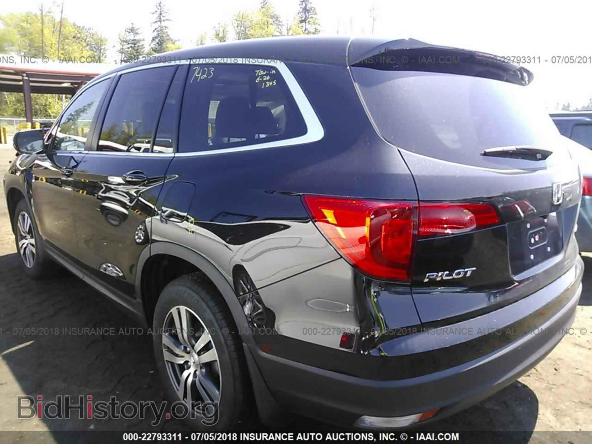 2017 Honda Pilot - VIN: 5FNYF6H51HB049547 - Фото 3