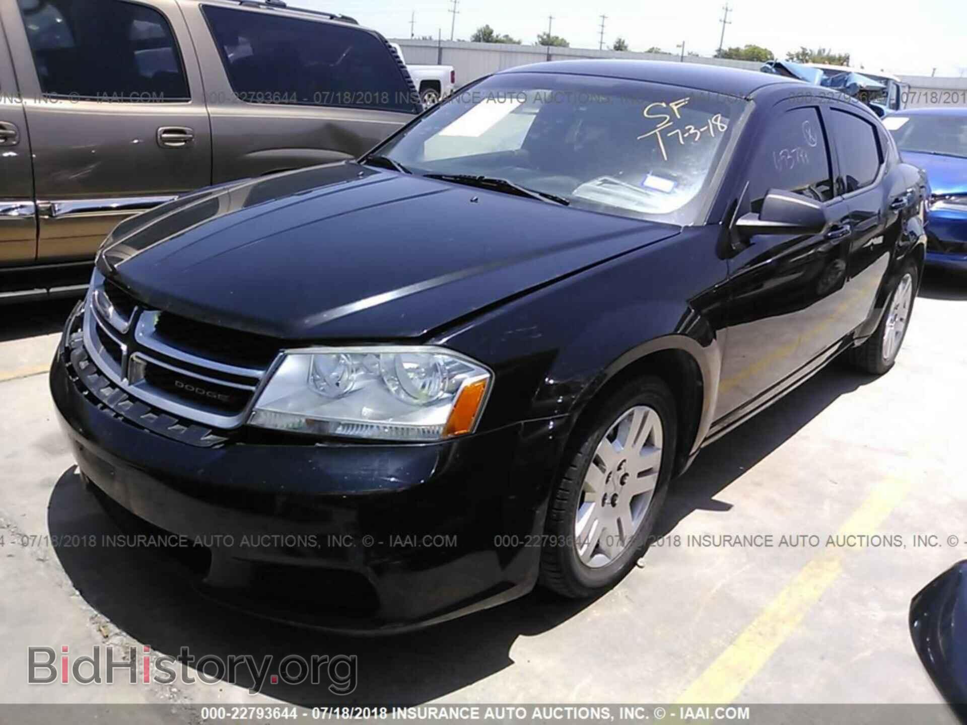 2013 Dodge Avenger - VIN: 1C3CDZAB0DN653799 - Фото 2
