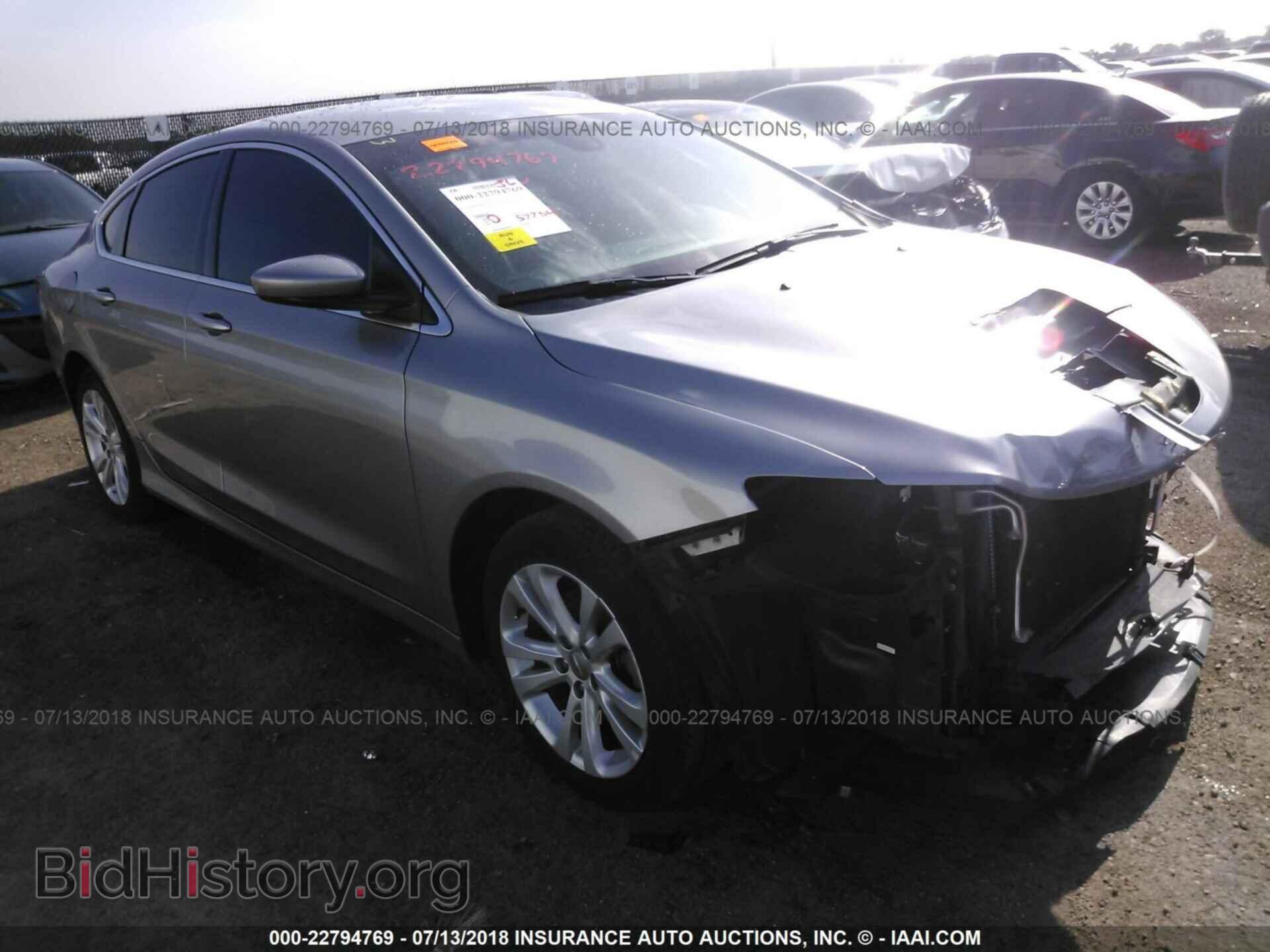 Photo 1C3CCCAB7FN714410 - Chrysler 200 2015