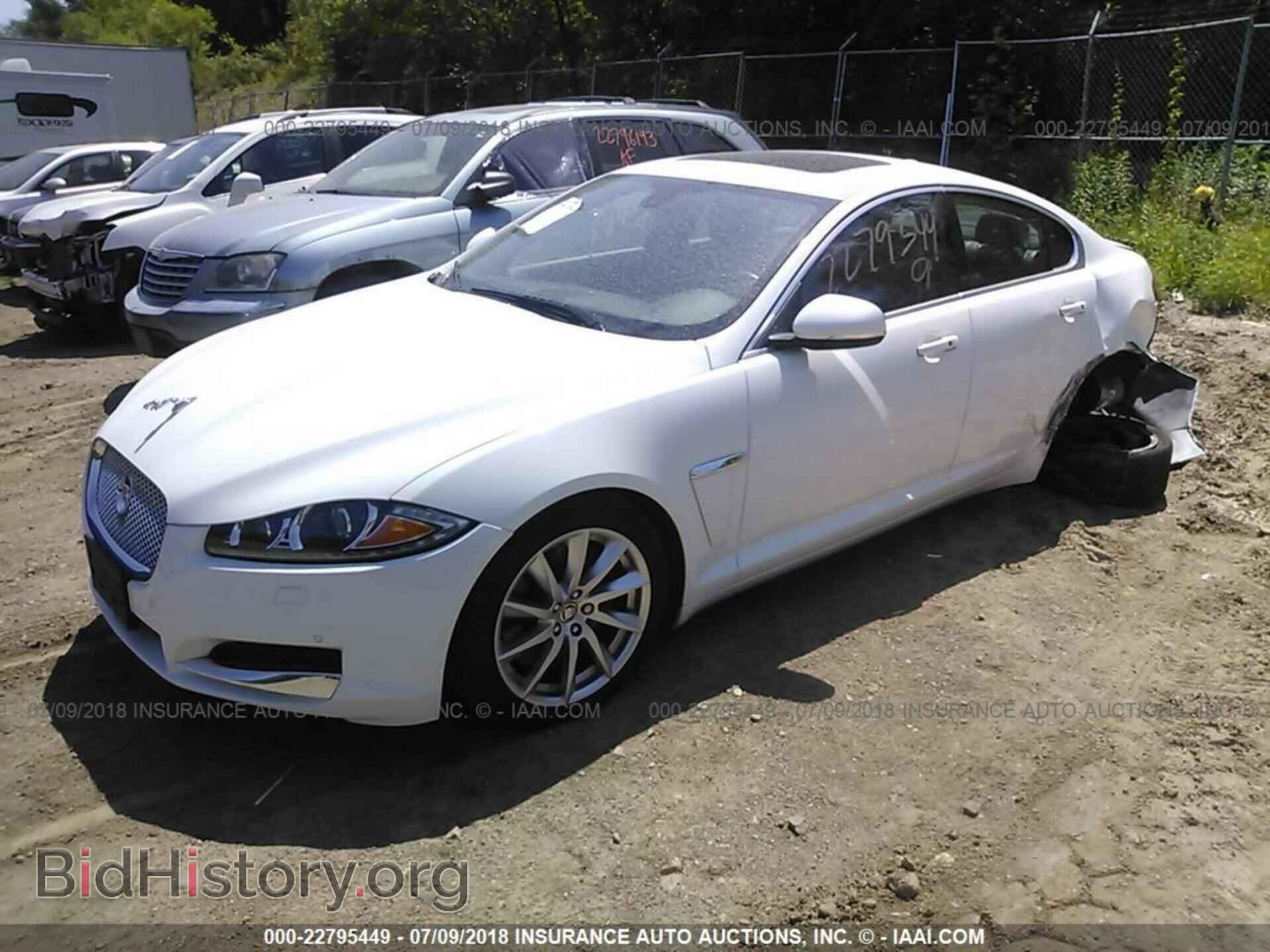 2012 Jaguar Xf - VIN: SAJXA0FB2CLS21768 - Фото 2