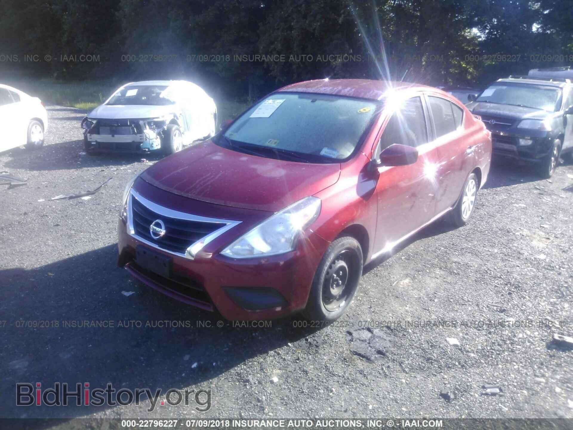 2016 Nissan Versa - VIN: 3N1CN7AP1GL857401 - Фото 2