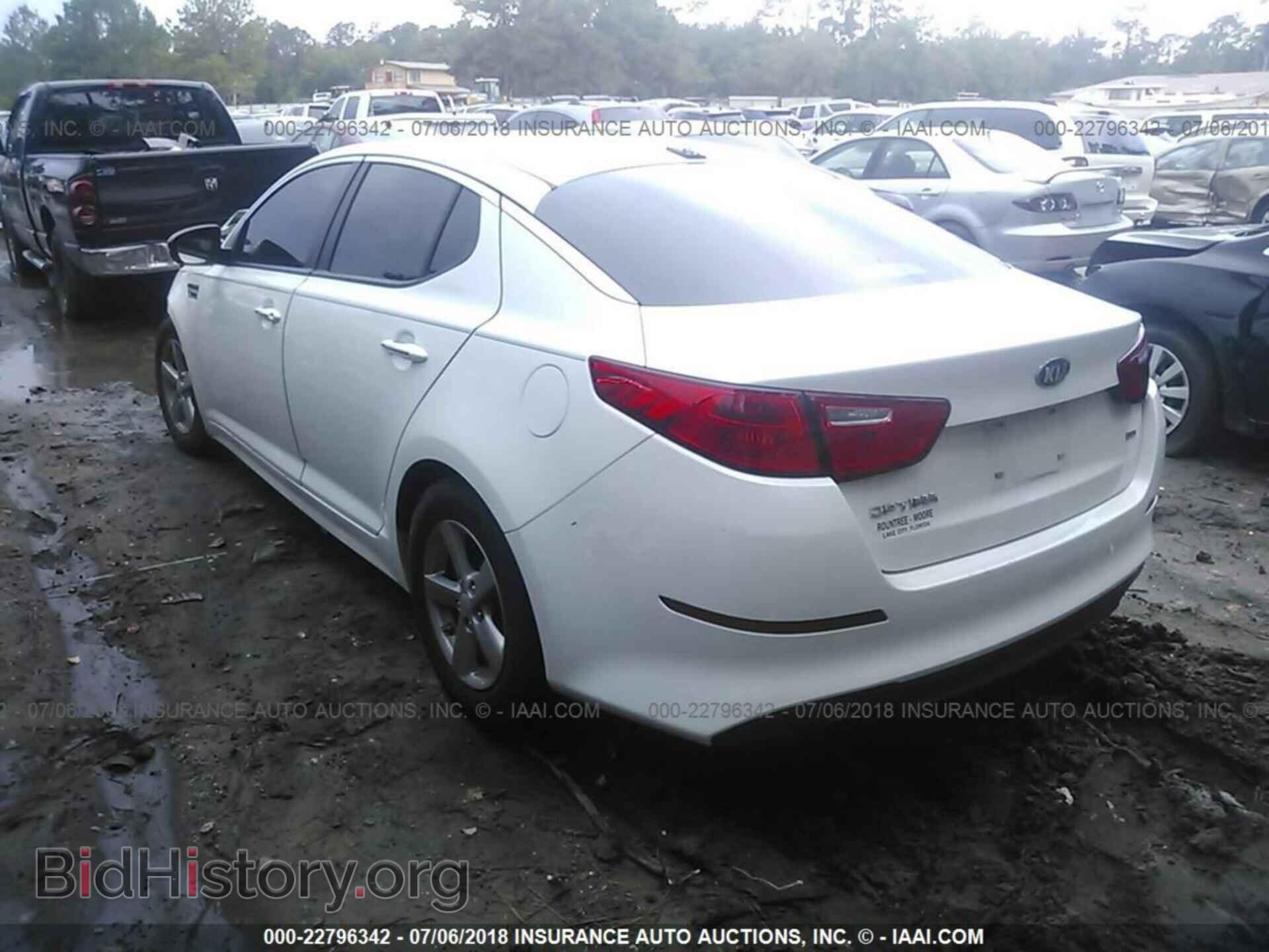 2014 Kia Optima - VIN: 5XXGM4A74EG289198 - Фото 3