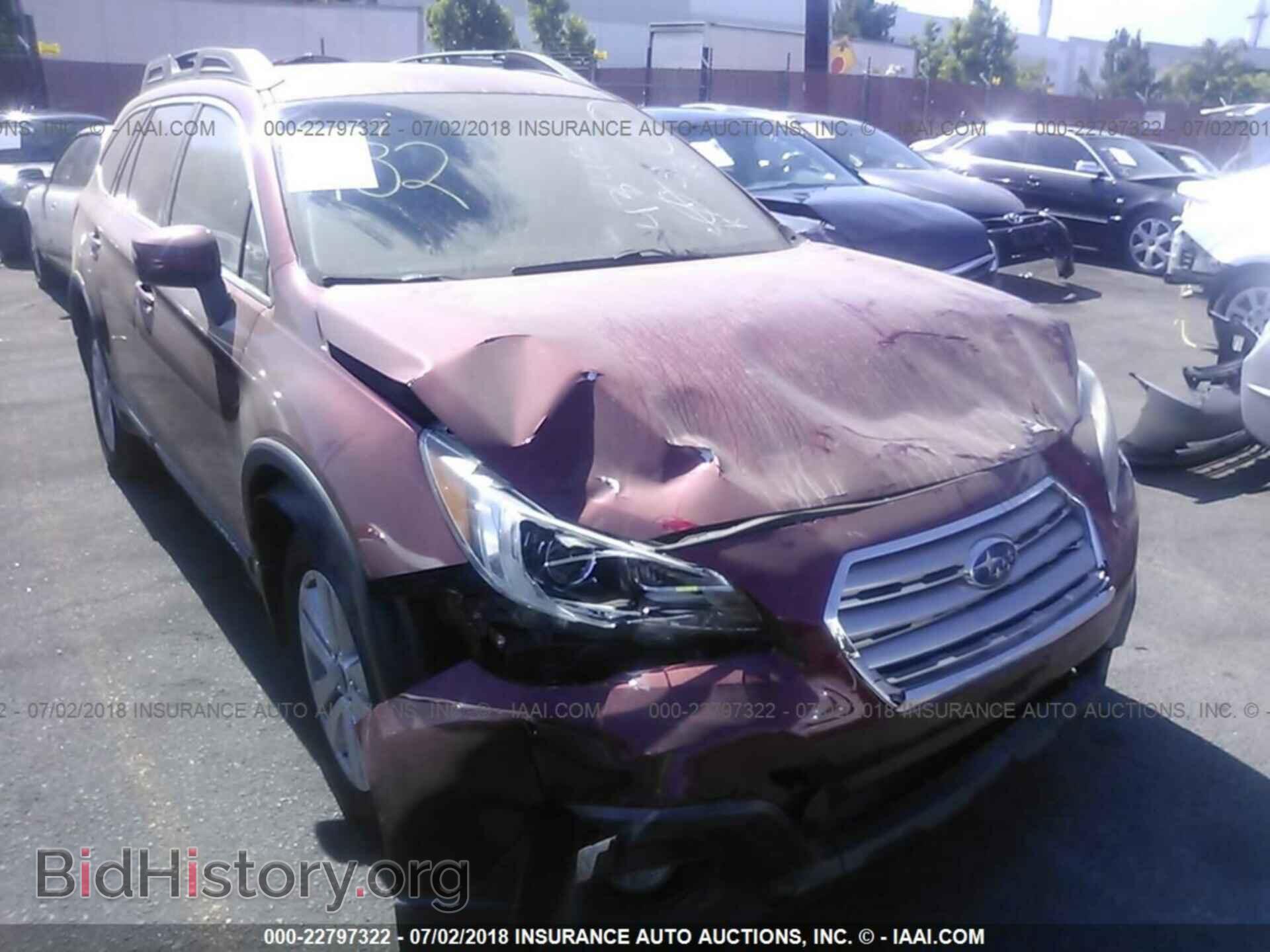 Photo 4S4BSAEC0F3227235 - Subaru Outback 2015
