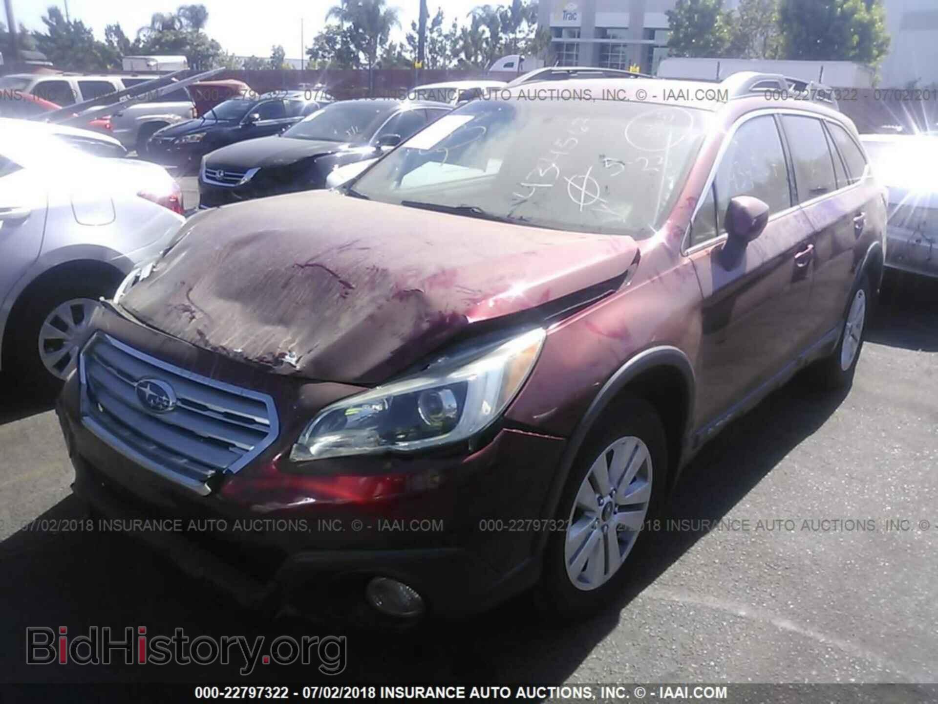 2015 Subaru Outback - VIN: 4S4BSAEC0F3227235 - Photo 2