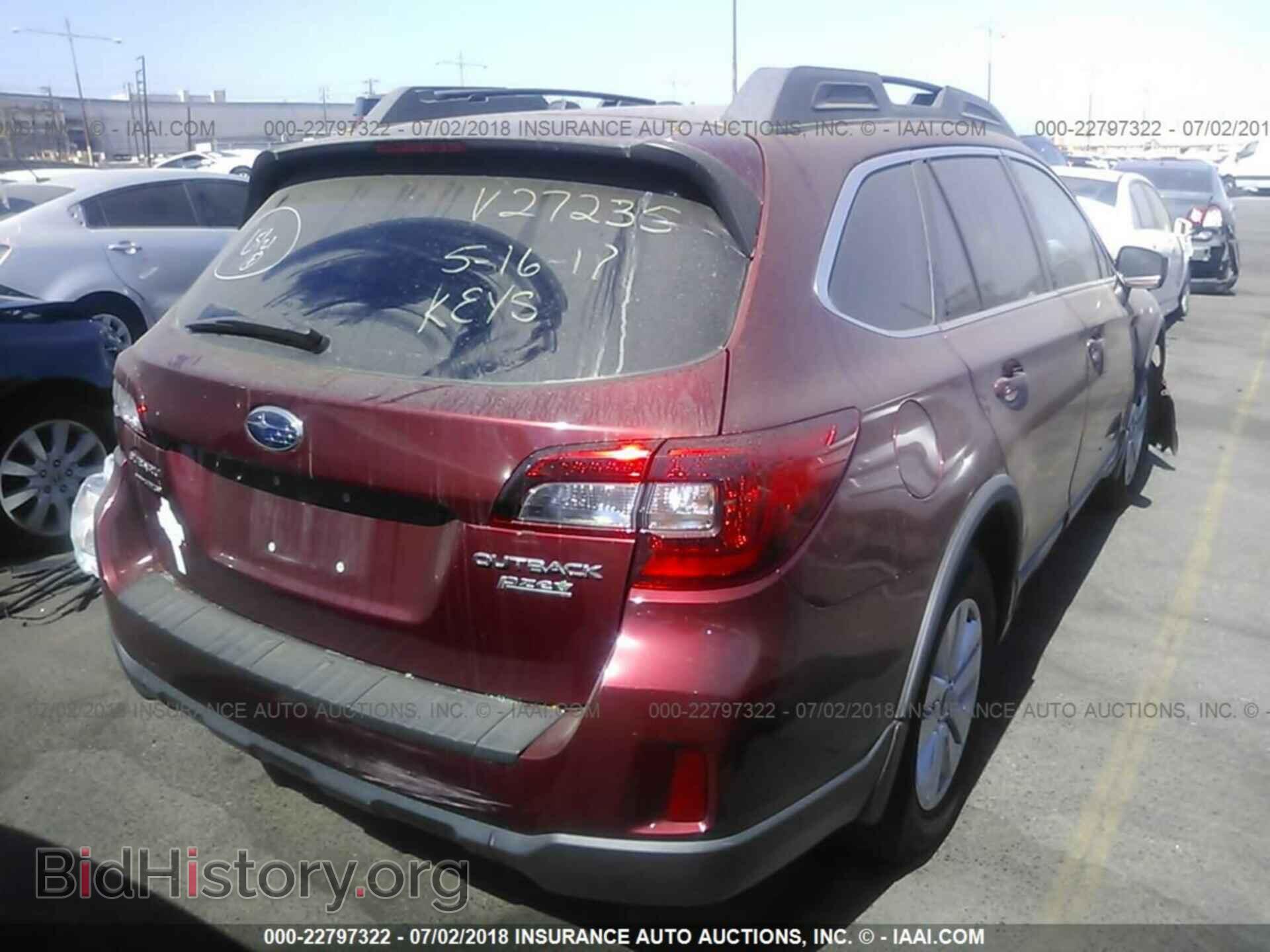 2015 Subaru Outback - VIN: 4S4BSAEC0F3227235 - Photo 4