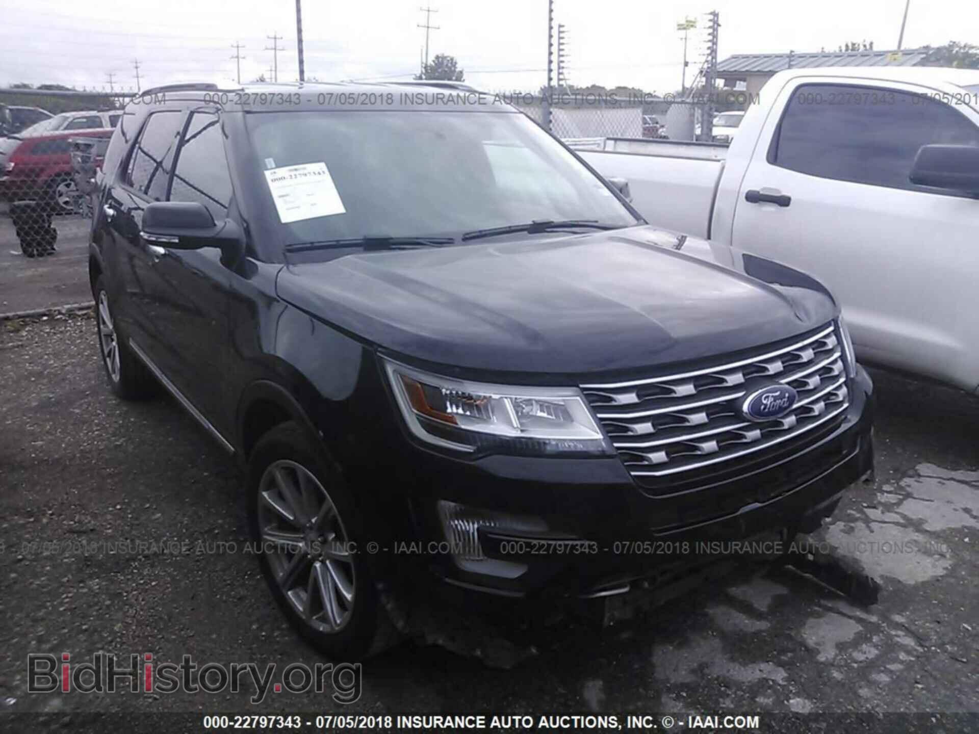 Фотография 1FM5K7F88HGD22177 - Ford Explorer 2017