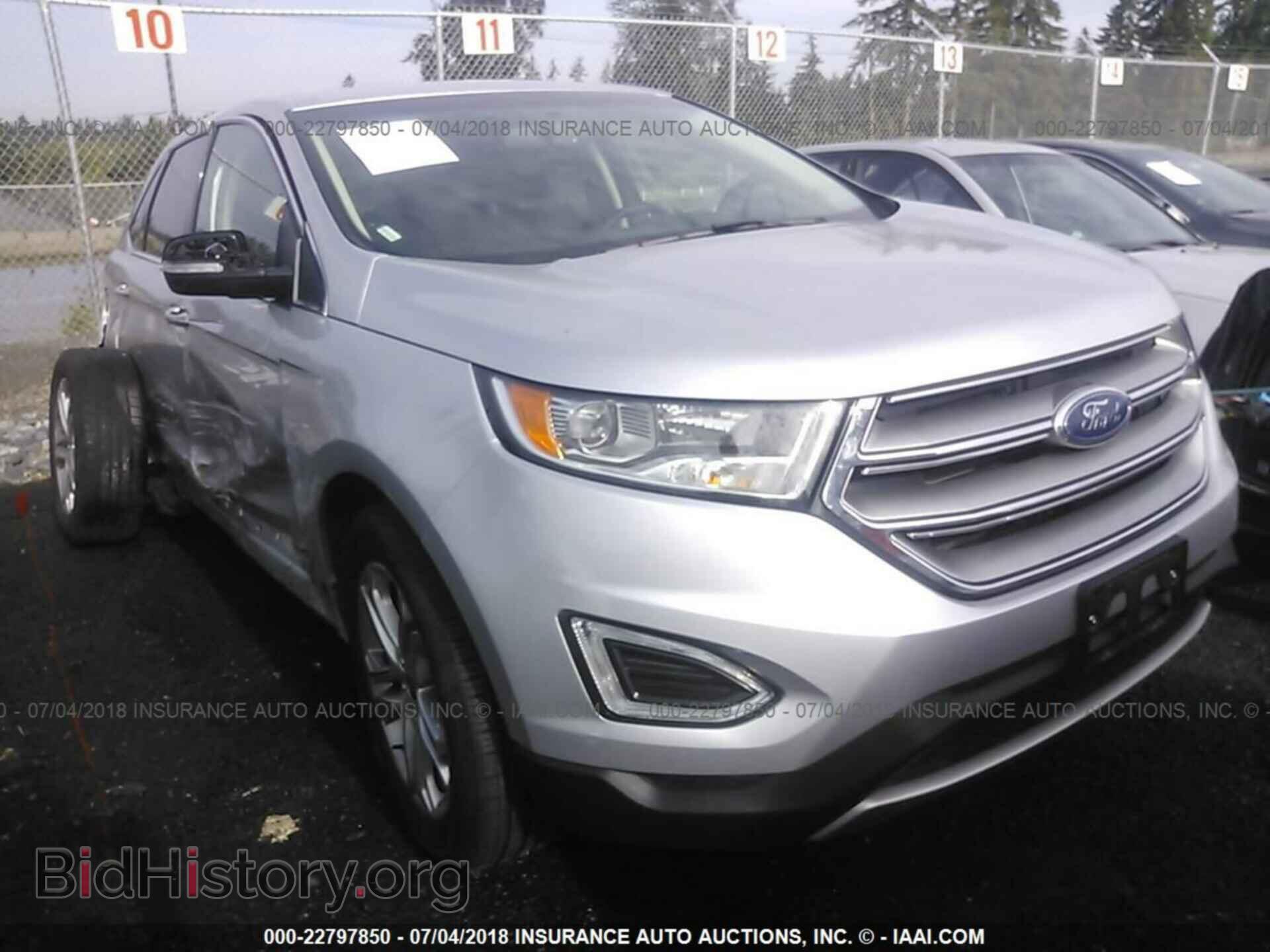 Фотография 2FMPK4K97JBB15525 - Ford Edge 2018