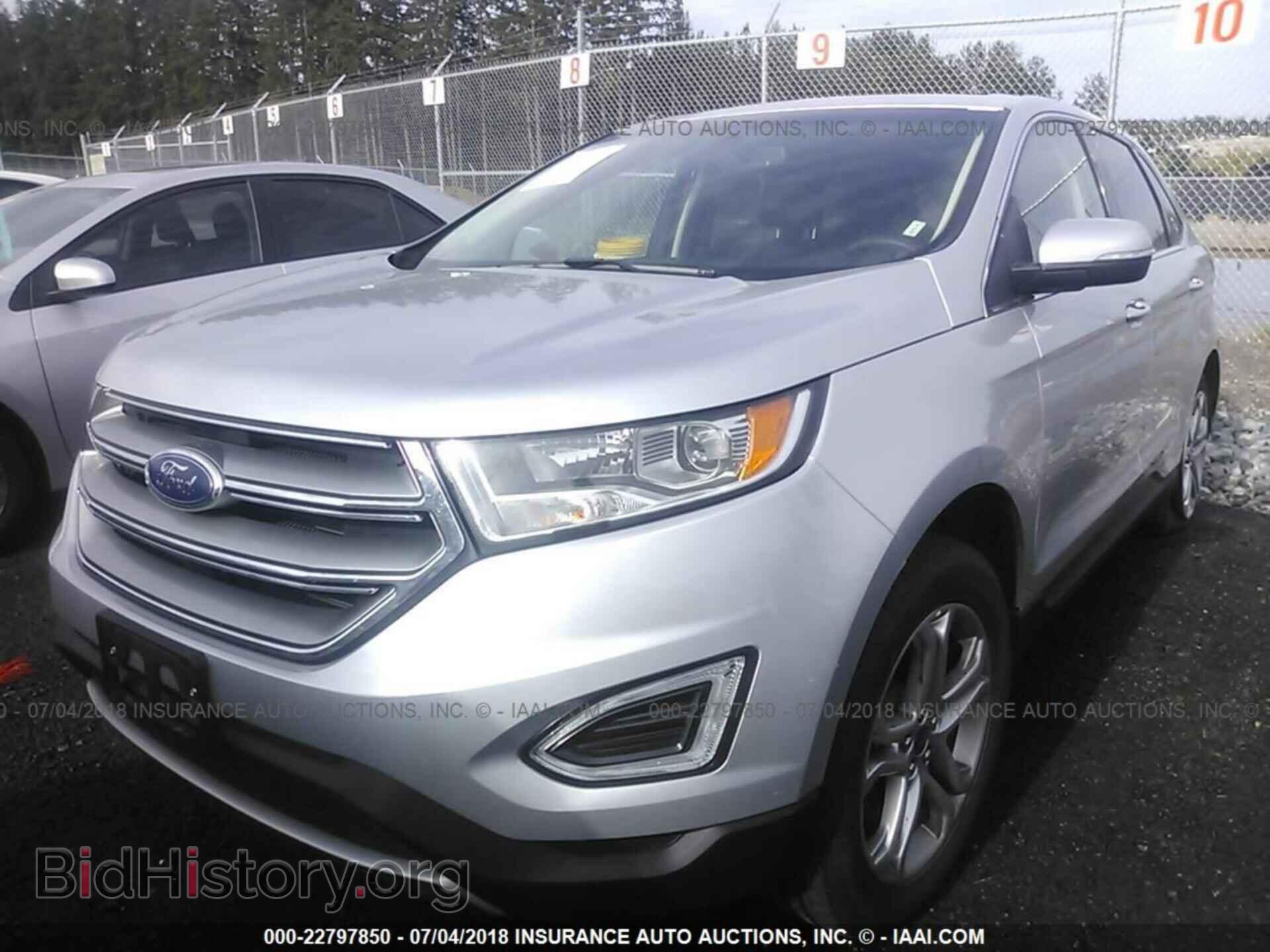 2018 Ford Edge - VIN: 2FMPK4K97JBB15525 - Фото 2