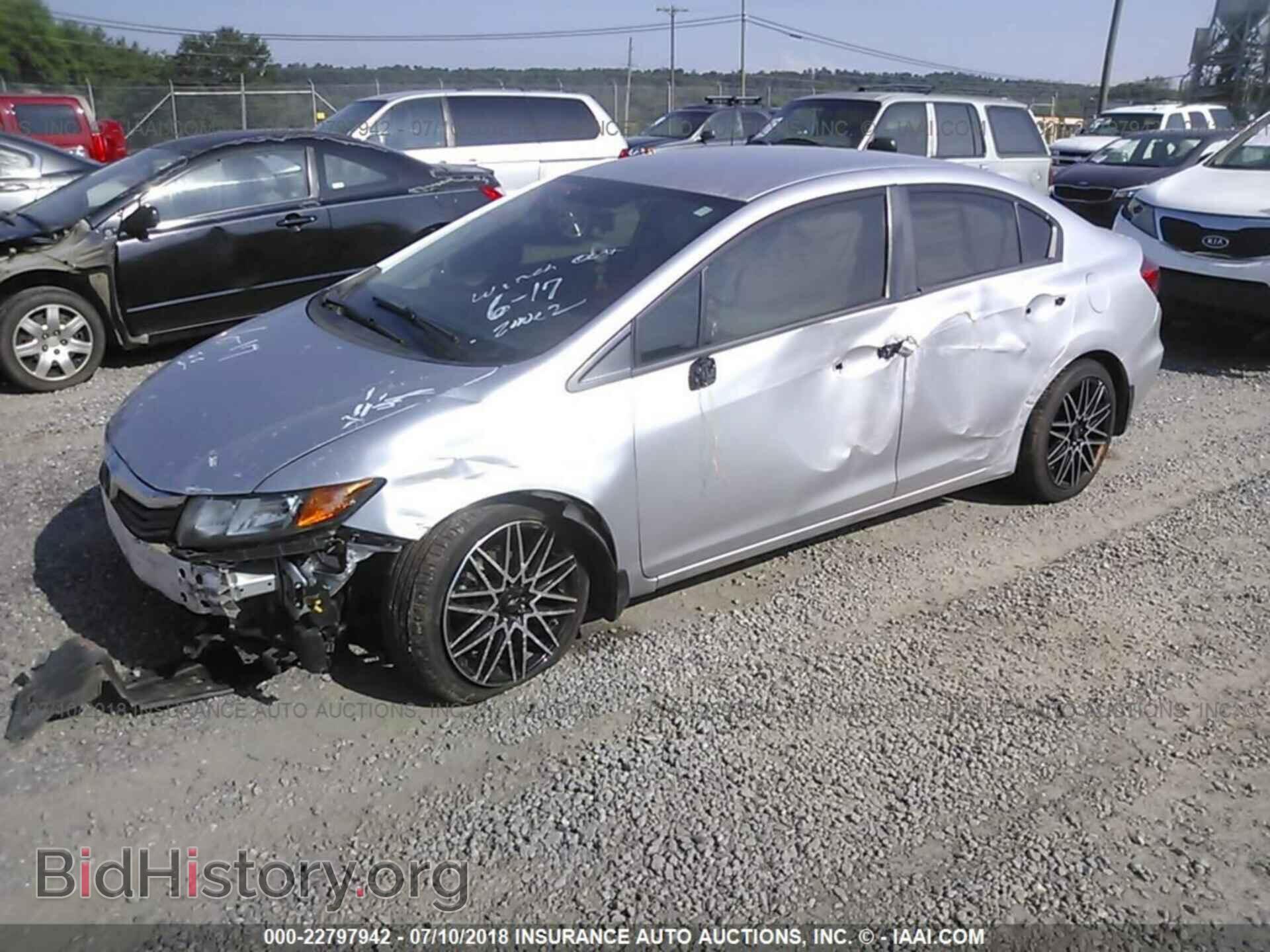 2012 Honda CIVIC (VIN 19XFB2F59CE049261) — photo 2 of 10