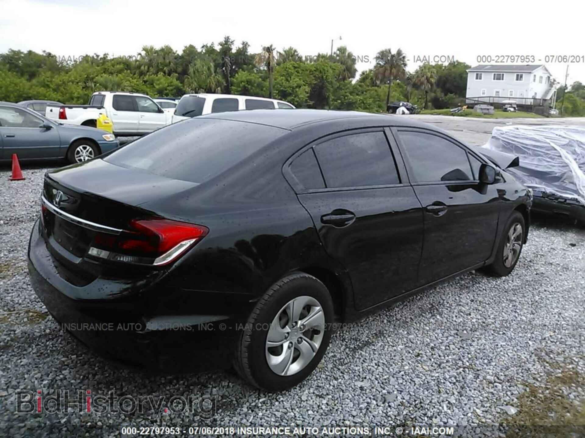 2013 Honda Civic - VIN: 19XFB2F5XDE042580 - Фото 4