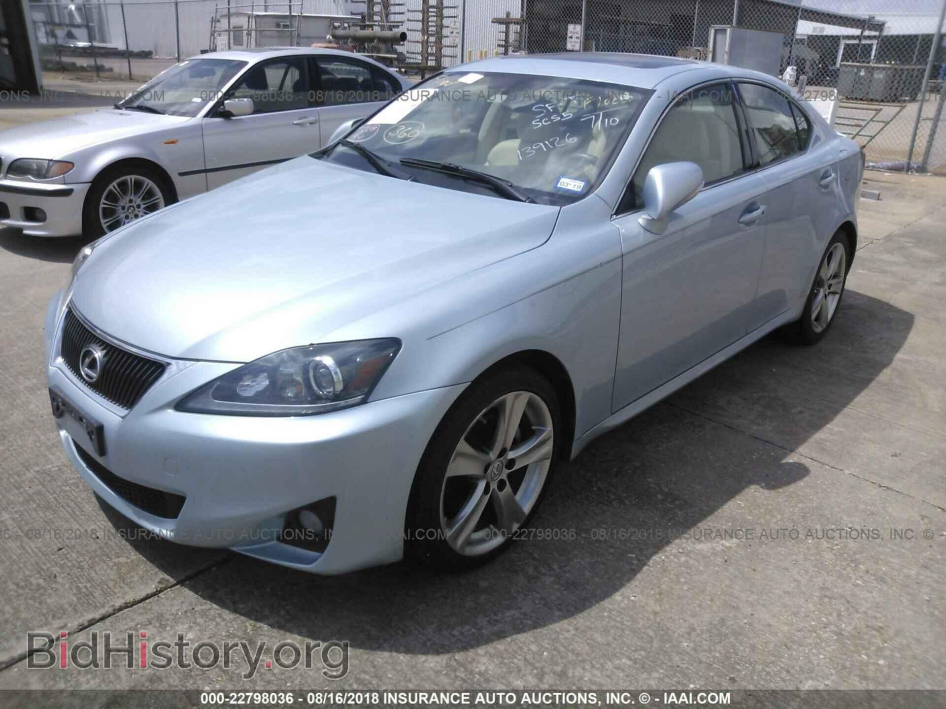 2011 Lexus Is - VIN: JTHBF5C25B5139126 - Фото 2