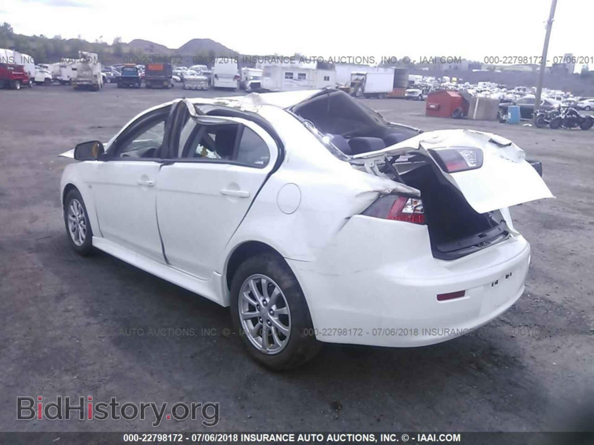 2012 Mitsubishi Lancer - VIN: JA32U2FU7CU015125 - Фото 3