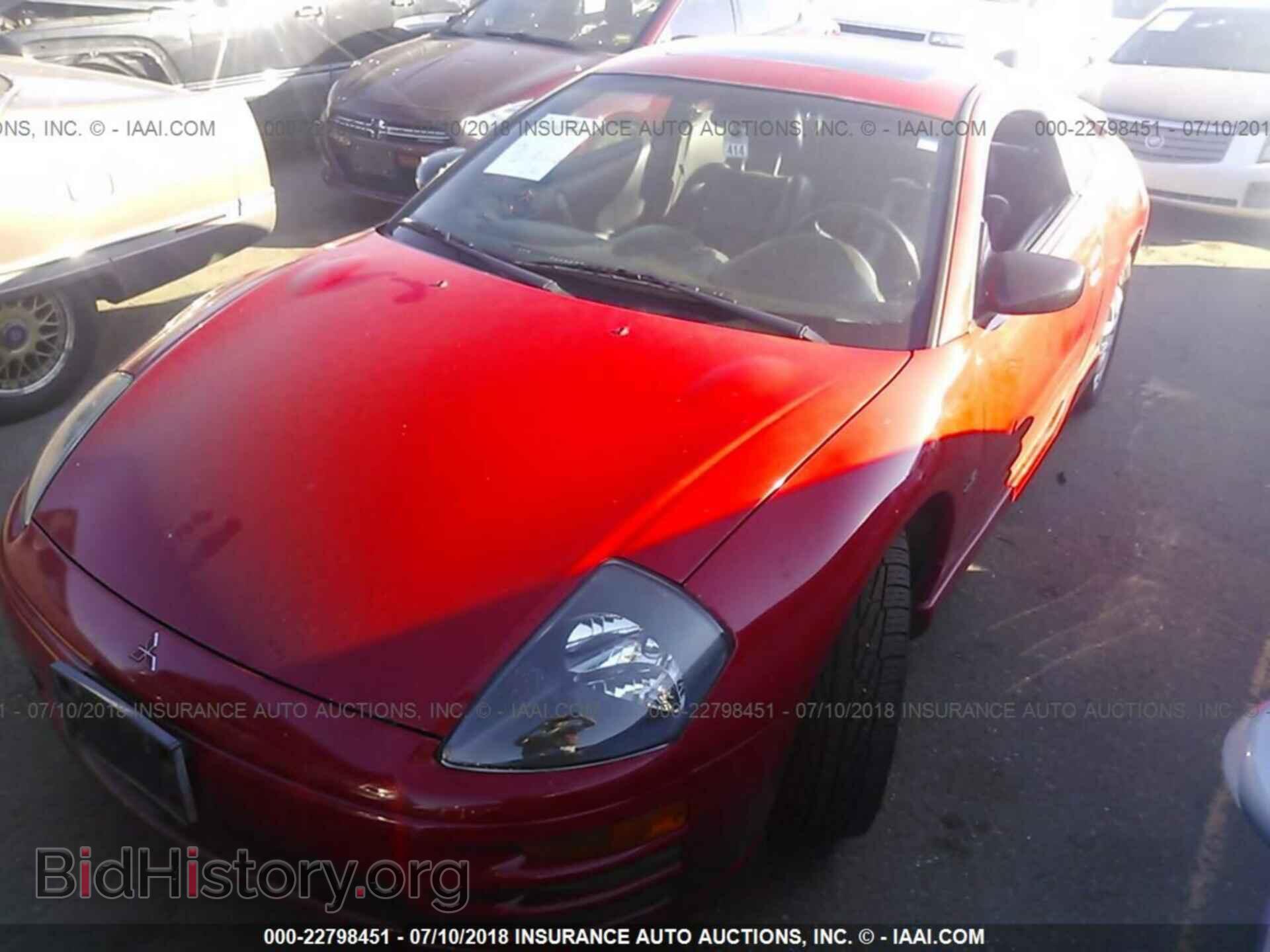 2001 MITSUBISHI ECLIPSE - VIN: 4A3AC54H61E181681 - Photo 2