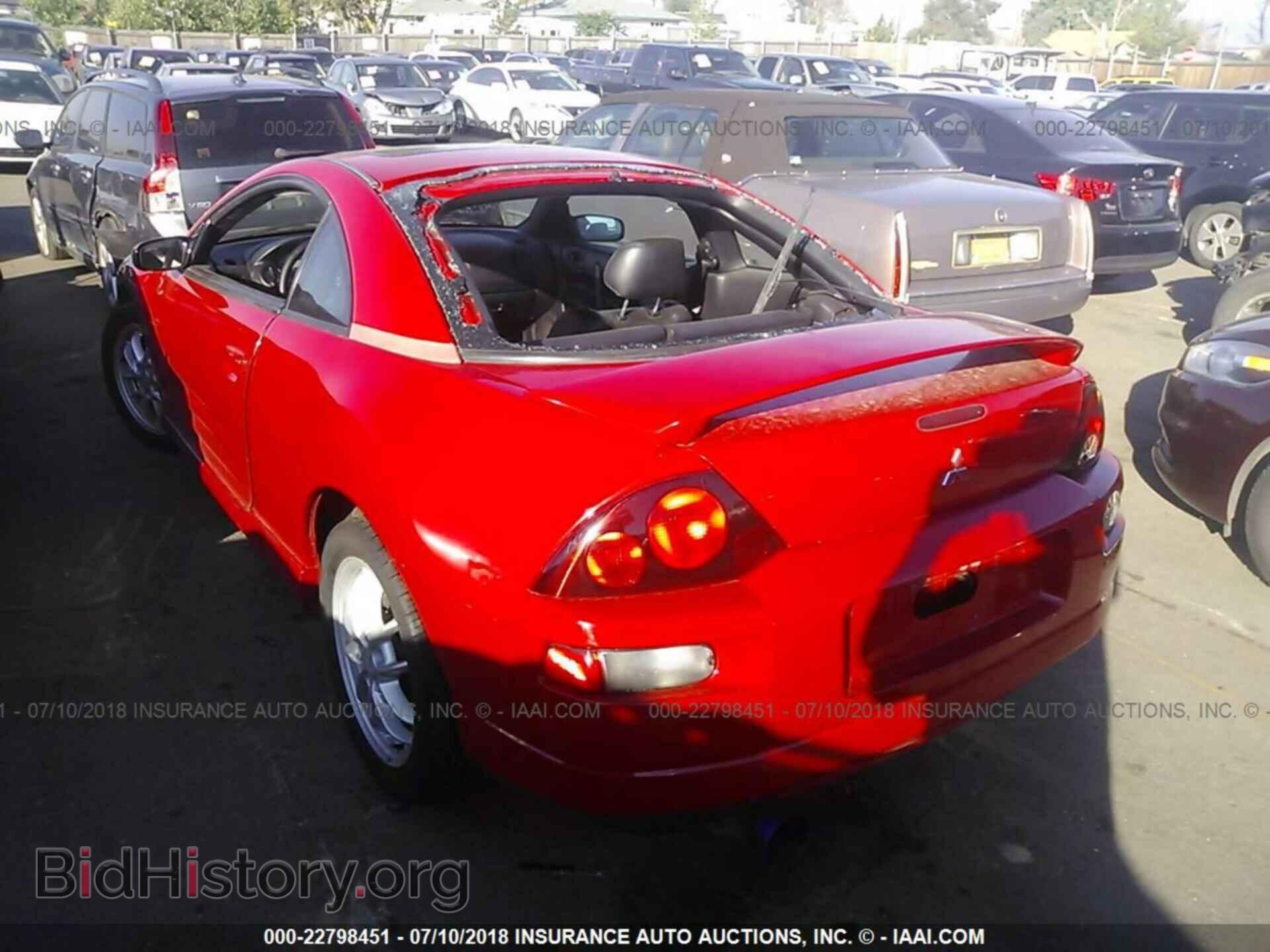 2001 MITSUBISHI ECLIPSE - VIN: 4A3AC54H61E181681 - Photo 3