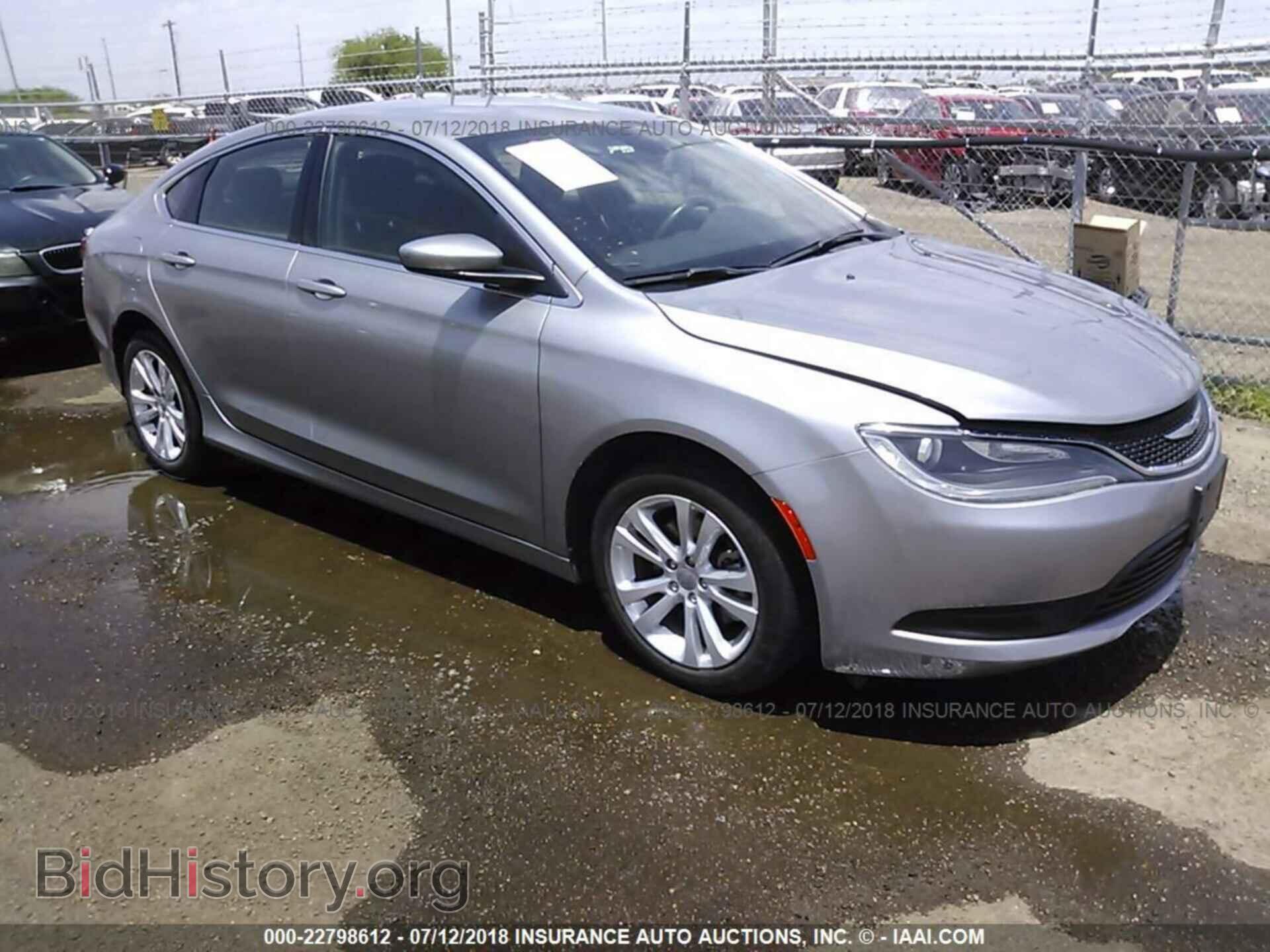 Фотография 1C3CCCFB6GN182576 - Chrysler 200 2016