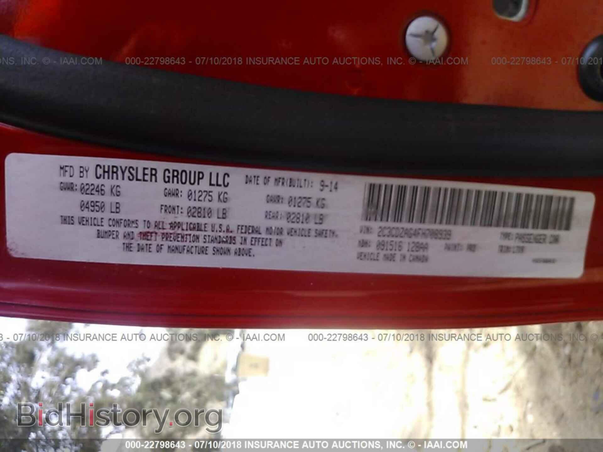 2015 Dodge Challenger - VIN: 2C3CDZAG4FH708939 - Photo 9