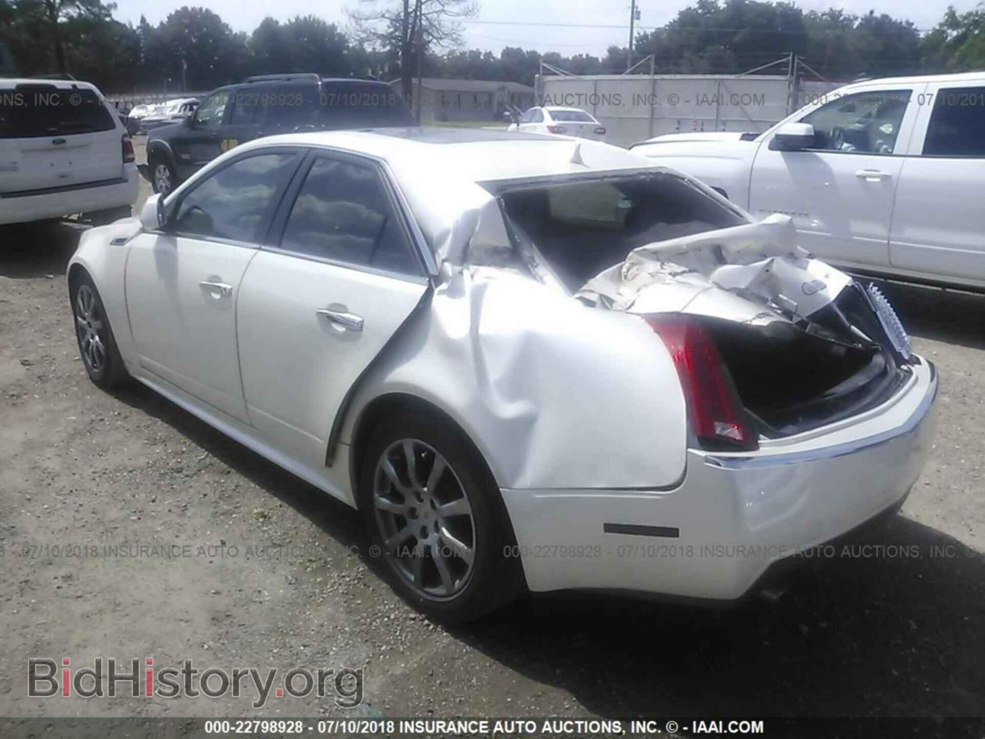 2012 Cadillac Cts - VIN: 1G6DE5E53C0132150 - Фото 3