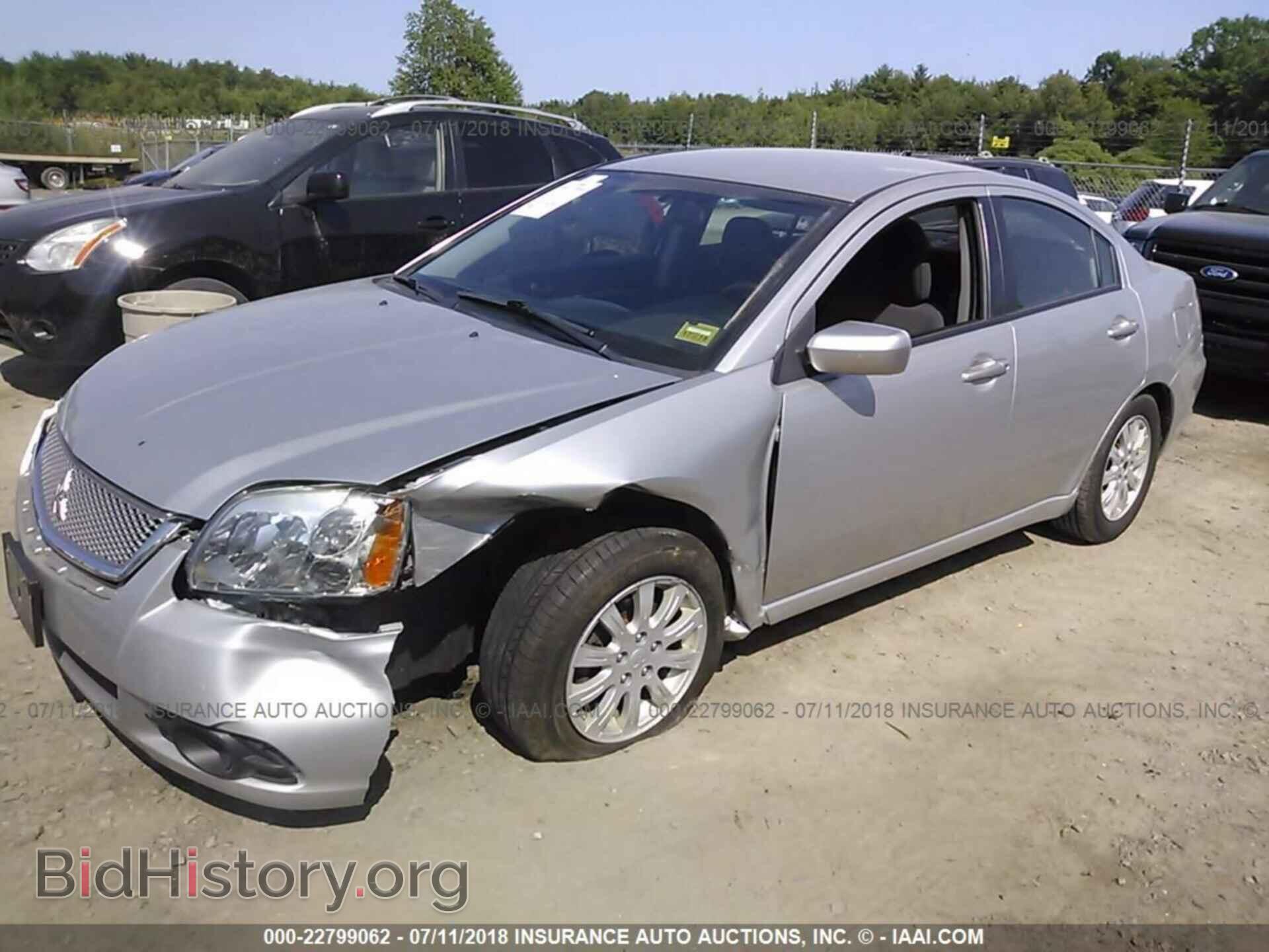 2012 Mitsubishi Galant - VIN: 4A32B2FF1CE020479 - Фото 2