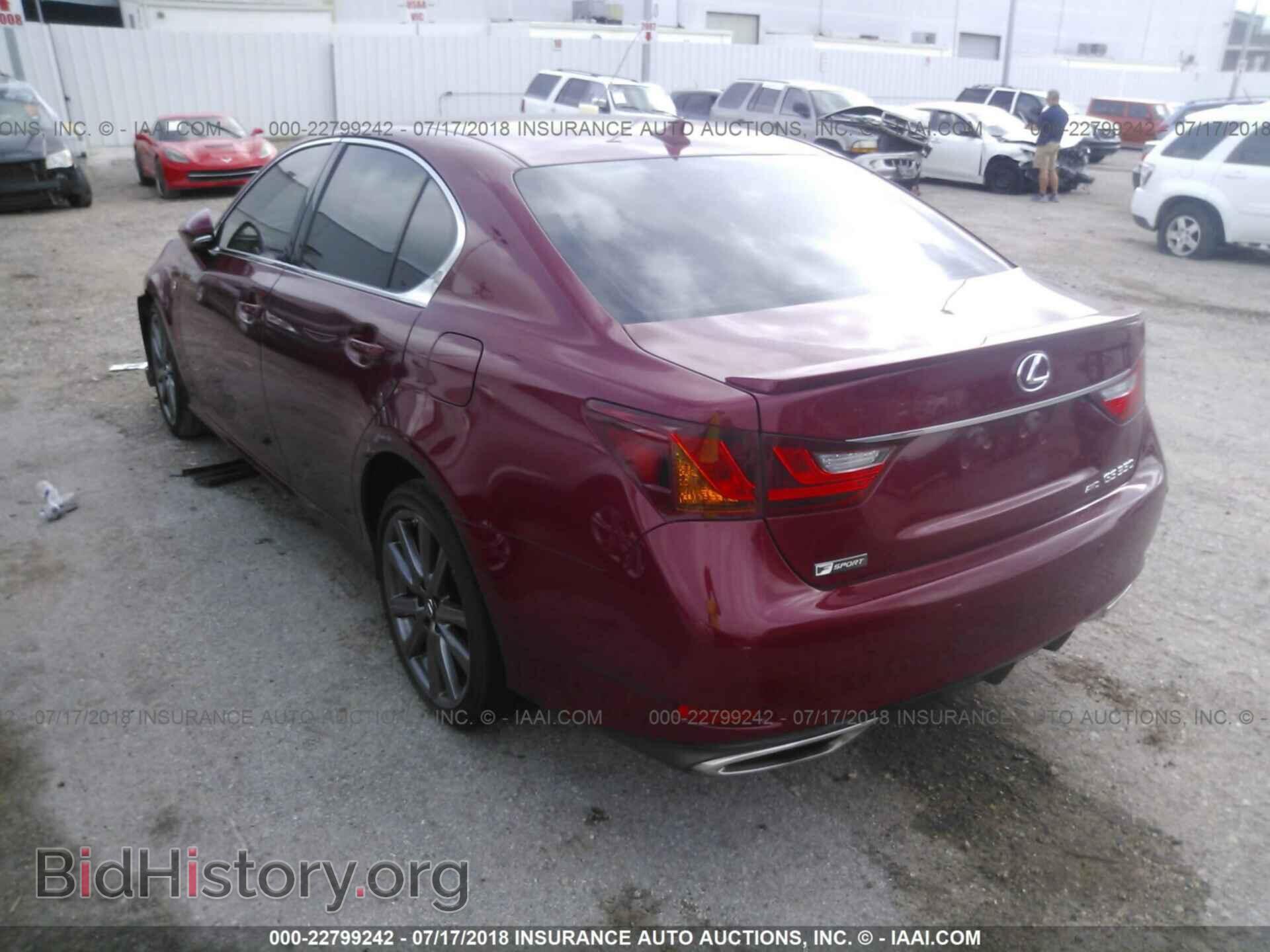 2013 Lexus Gs - VIN: JTHCE1BL3D5019208 - Фото 3