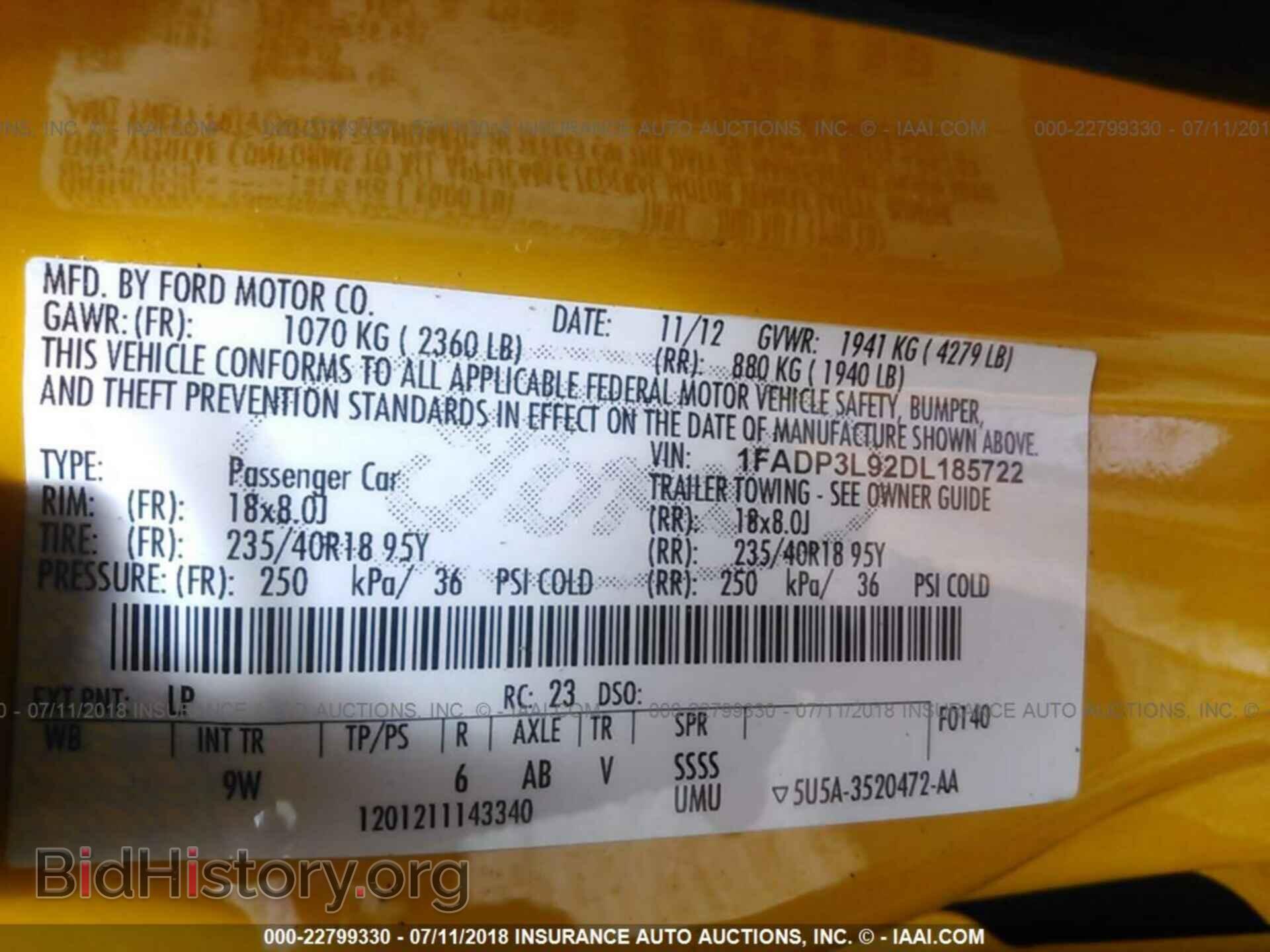 2013 Ford Focus - VIN: 1FADP3L92DL185722 - Photo 9